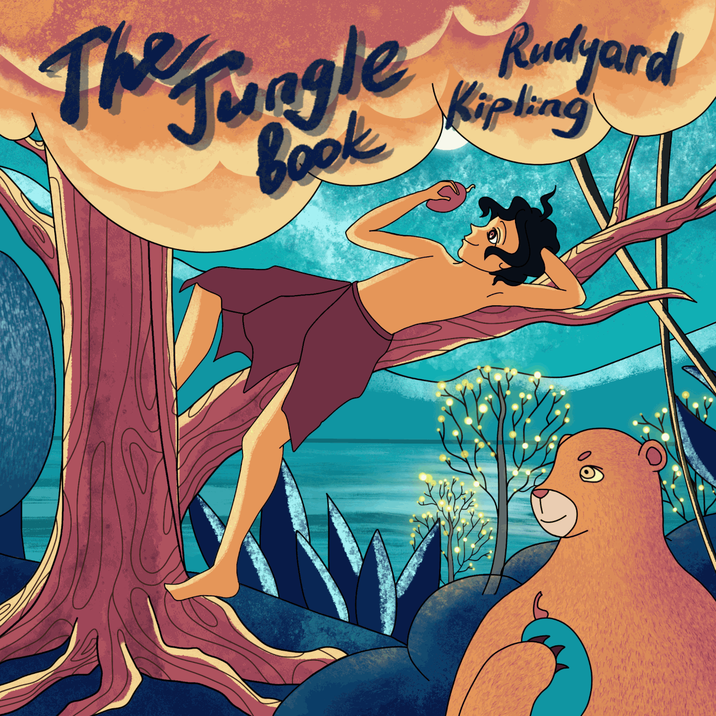 The Jungle book | Children's Book Illustrations — Изображение №15 — Иллюстрация на Dprofile