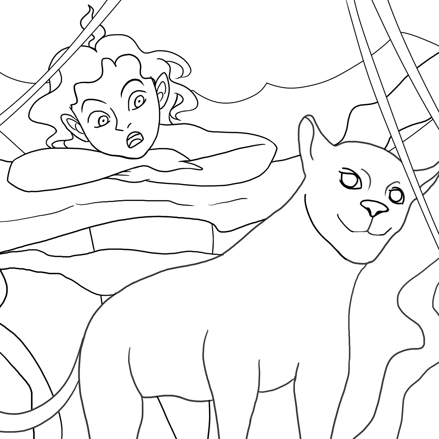 The Jungle book | Children's Book Illustrations — Изображение №3 — Иллюстрация на Dprofile
