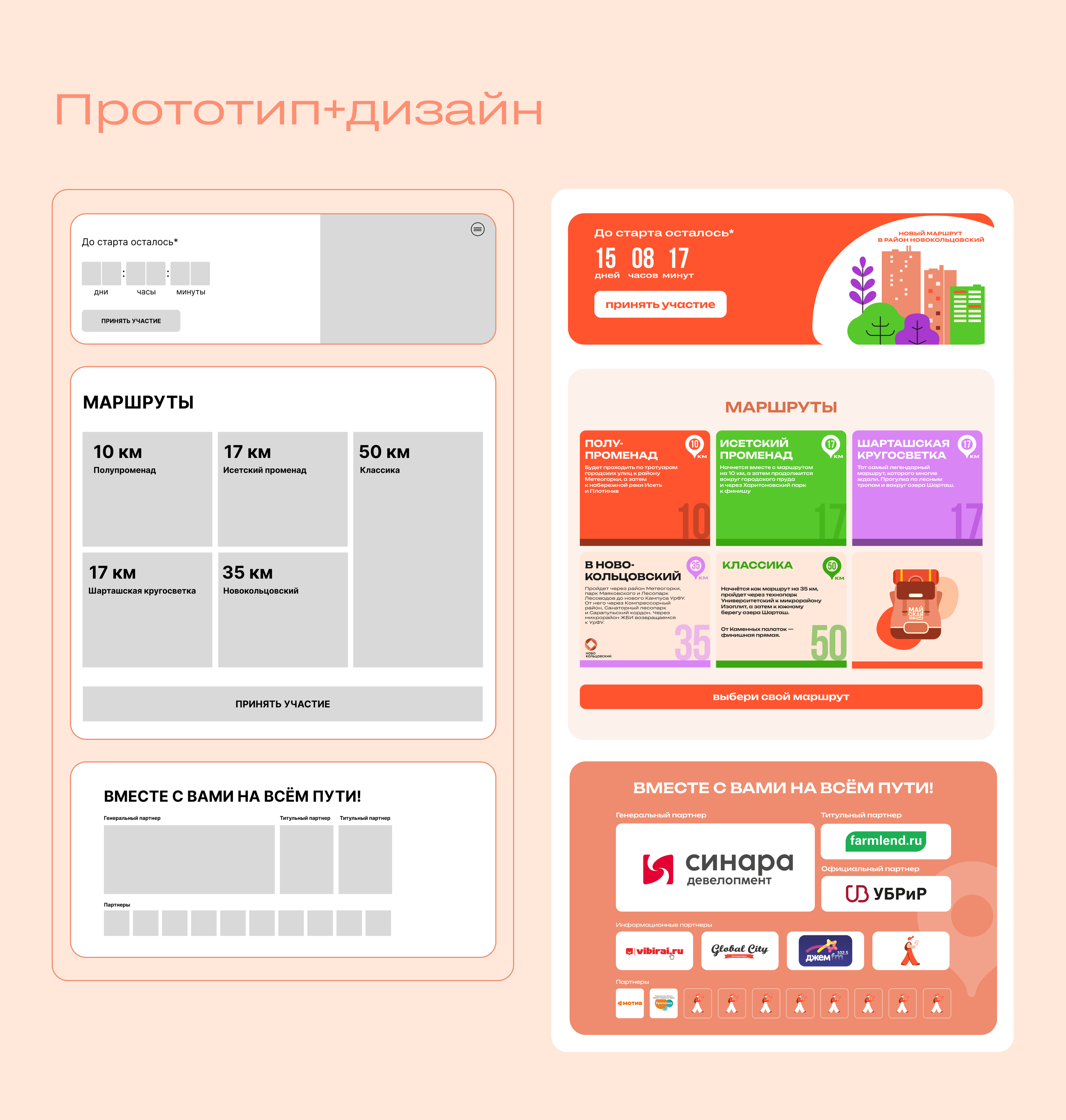Сайт для Майской прогулки 2024 — Изображение №8 — Интерфейсы, Маркетинг на Dprofile