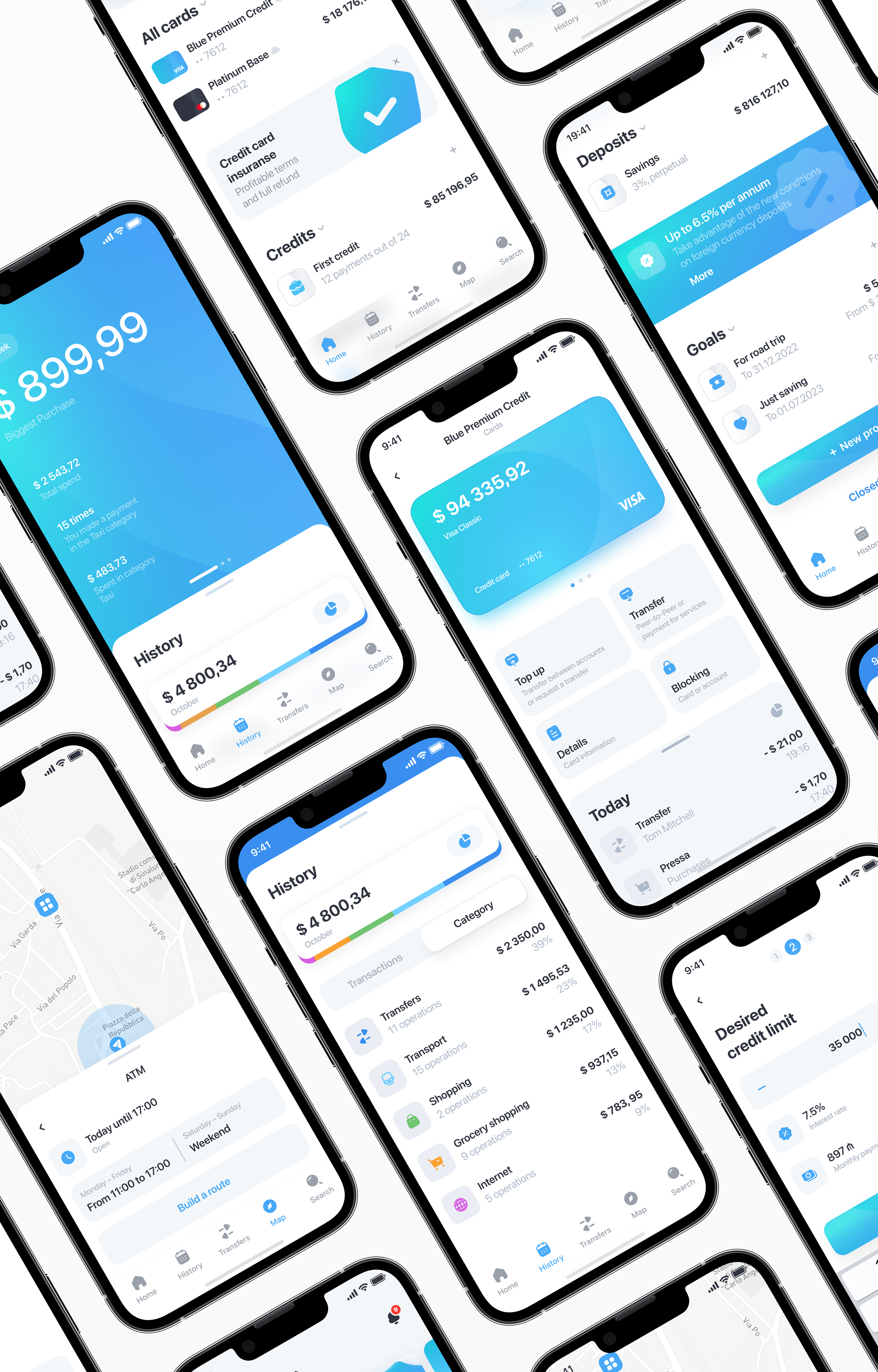 Private Bank Application — Изображение №19 — Интерфейсы, Иллюстрация, Графика на Dprofile
