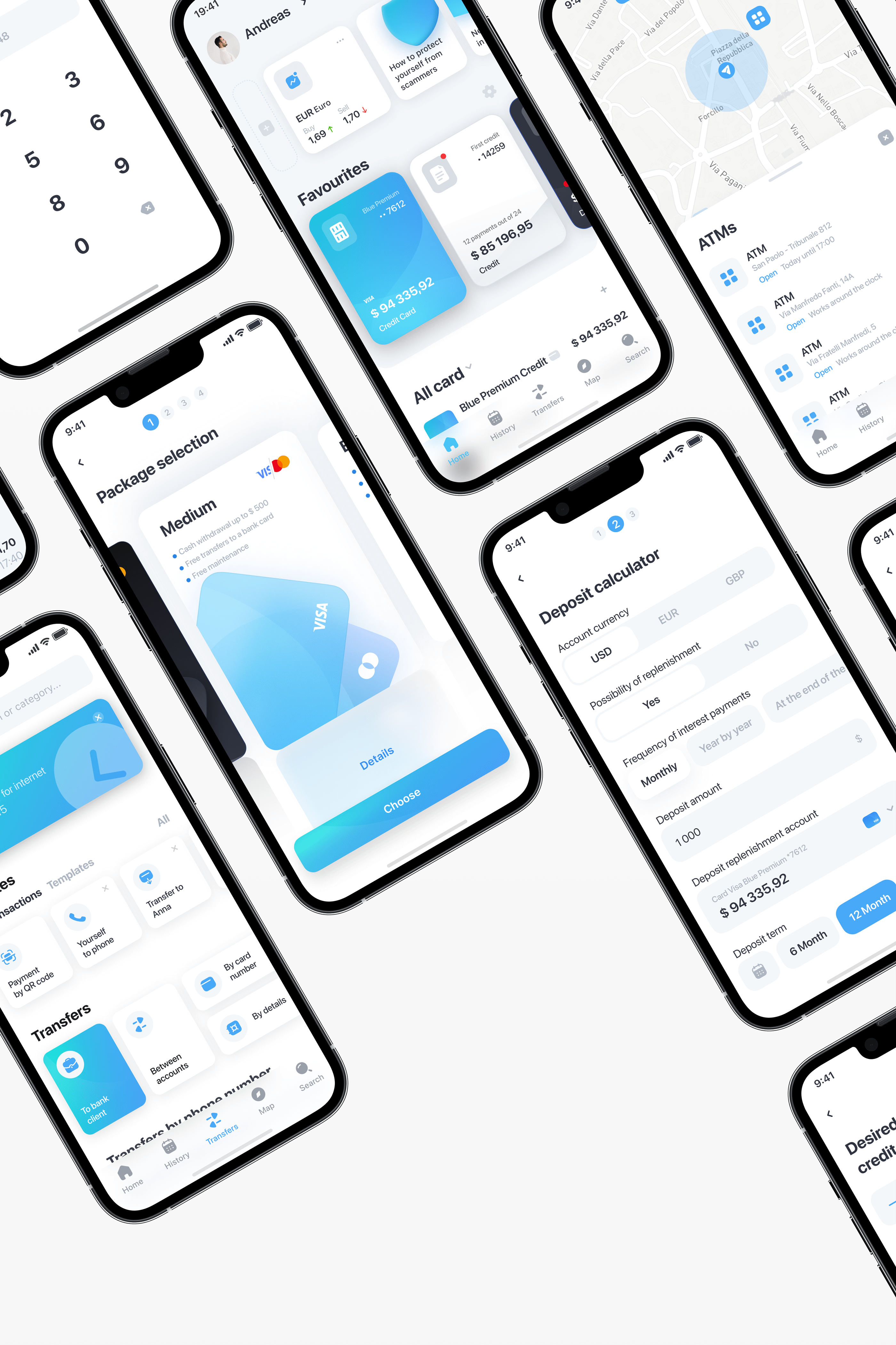 Private Bank Application — Изображение №20 — Интерфейсы, Иллюстрация, Графика на Dprofile