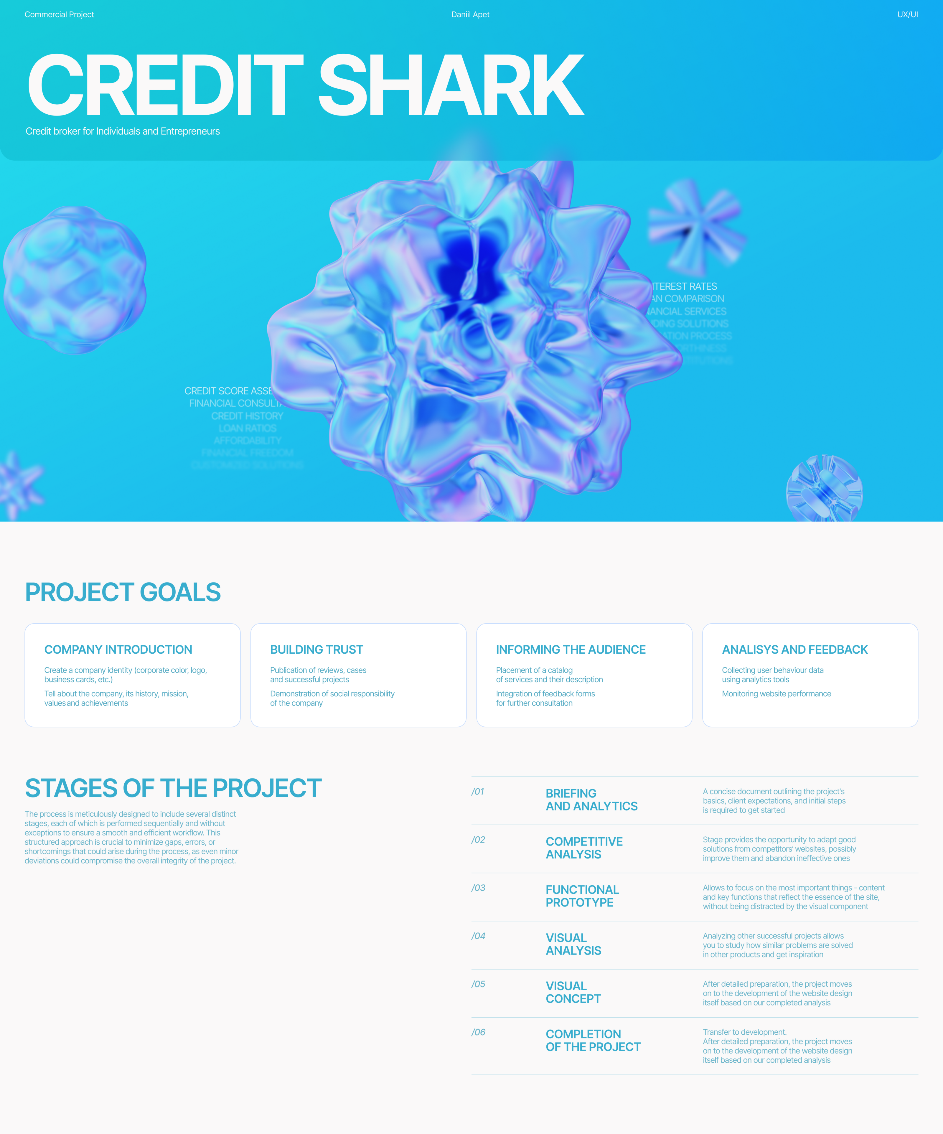 Credit Shark | Commercial Project — Изображение №1 — Интерфейсы на Dprofile