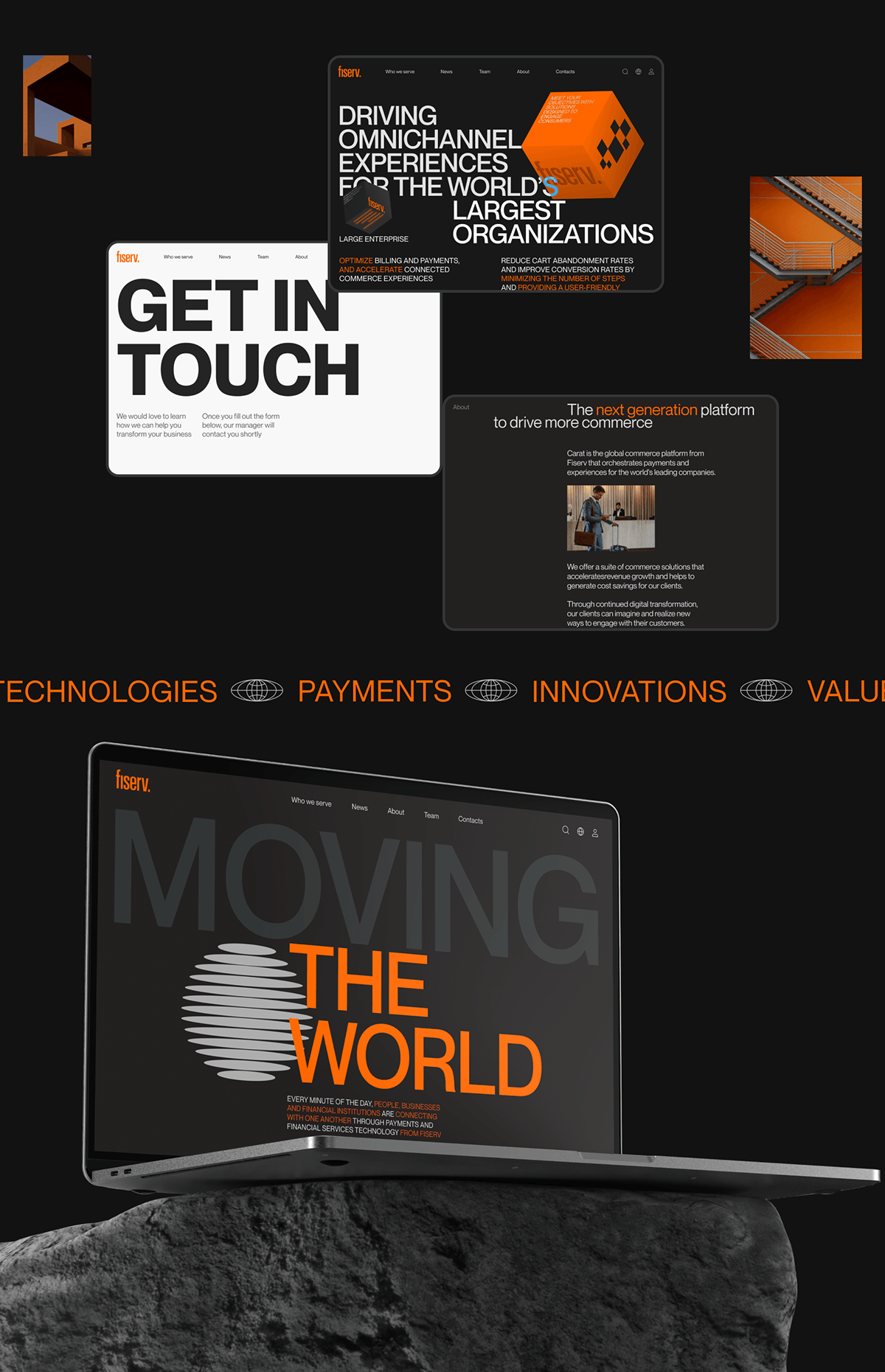 Fiserv | Corporate Website — Изображение №13 — Интерфейсы на Dprofile