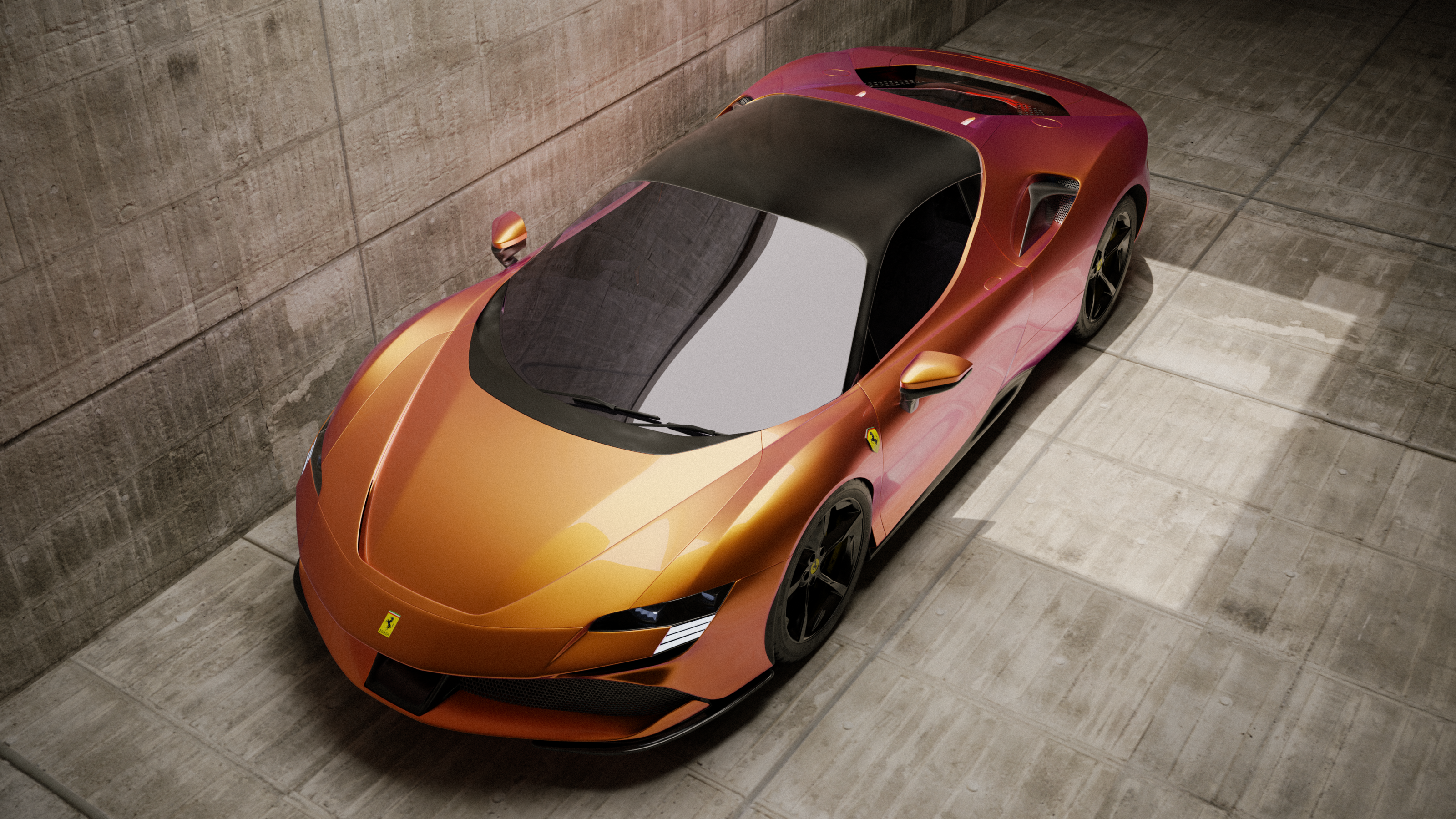 Ferrari SF90 Stradale 2020 — Изображение №6 — Иллюстрация, 3D на Dprofile