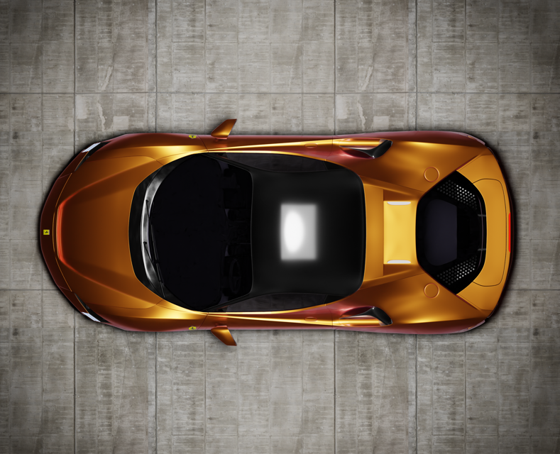 Ferrari SF90 Stradale 2020 — Иллюстрация, 3D на Dprofile