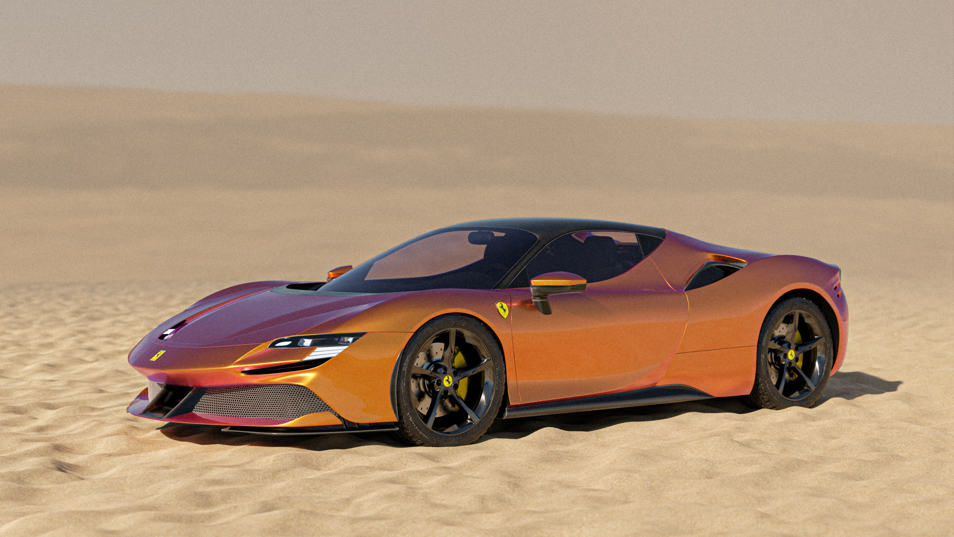 Ferrari SF90 Stradale 2020 — Изображение №1 — Иллюстрация, 3D на Dprofile