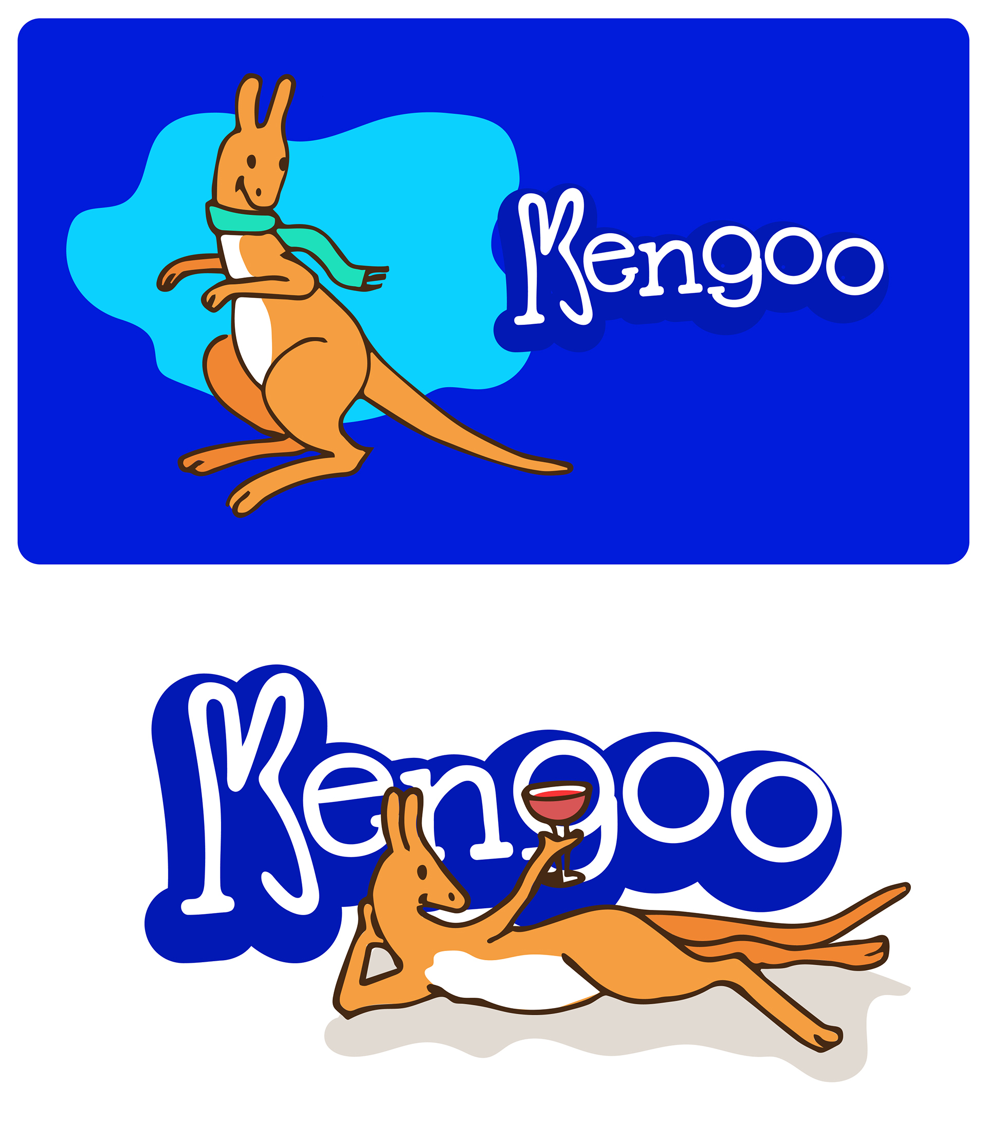Kengoo - брендинг и дизайн персонажа — Изображение №1 — Иллюстрация на Dprofile