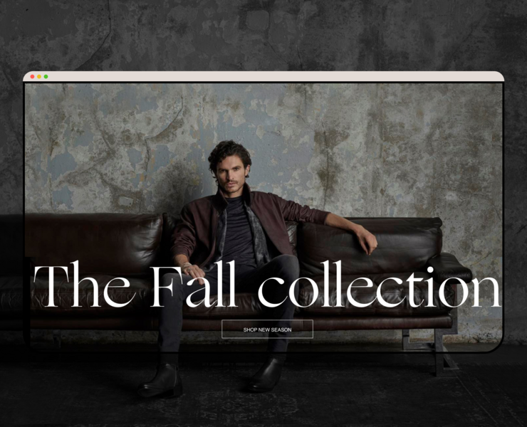 JOHN VARVATOS — E-commerce redesign concept — Интерфейсы на Dprofile