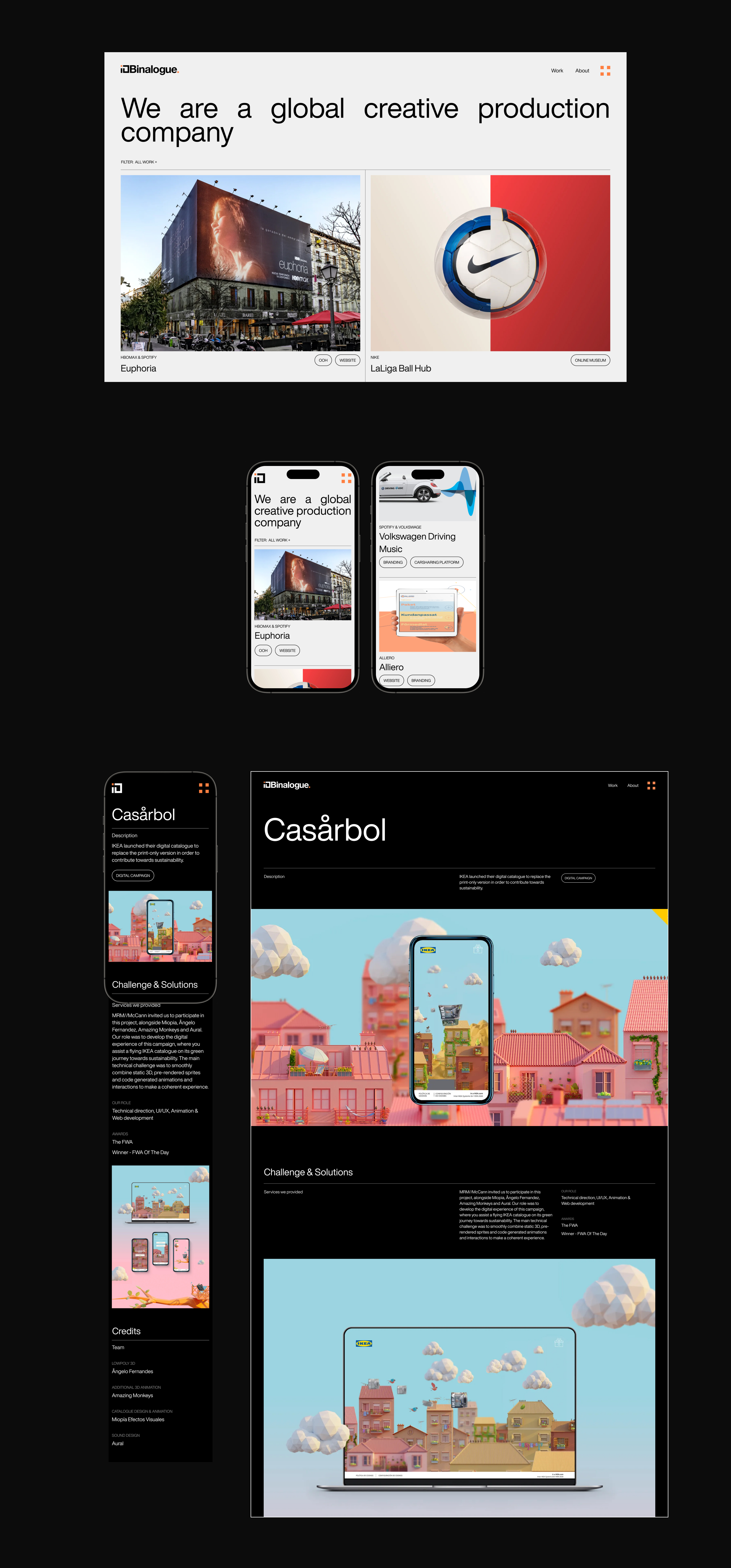 Binalogue – redesign concept — Изображение №4 — Интерфейсы на Dprofile