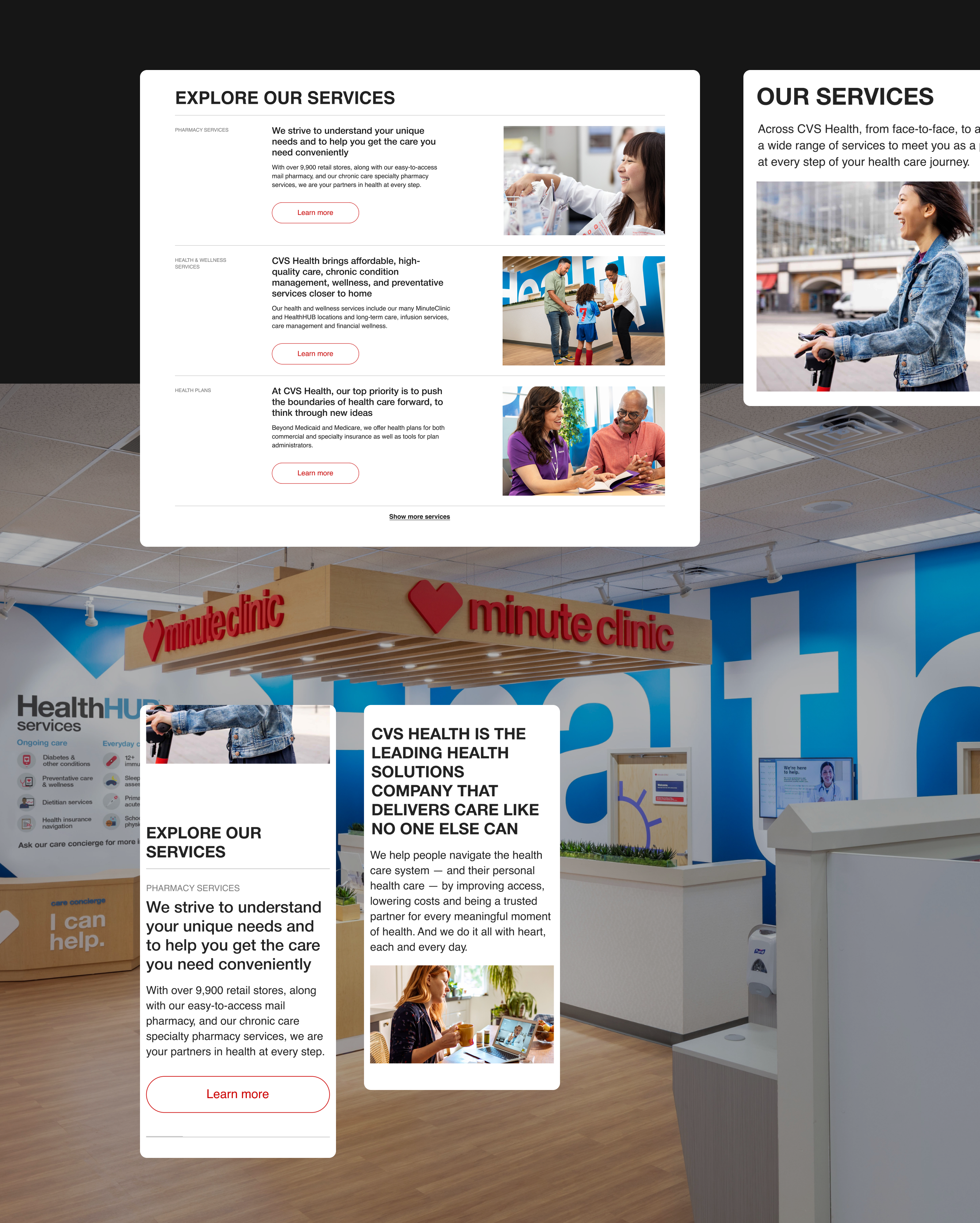 CVS Health – redesign concept — Изображение №3 — Интерфейсы на Dprofile