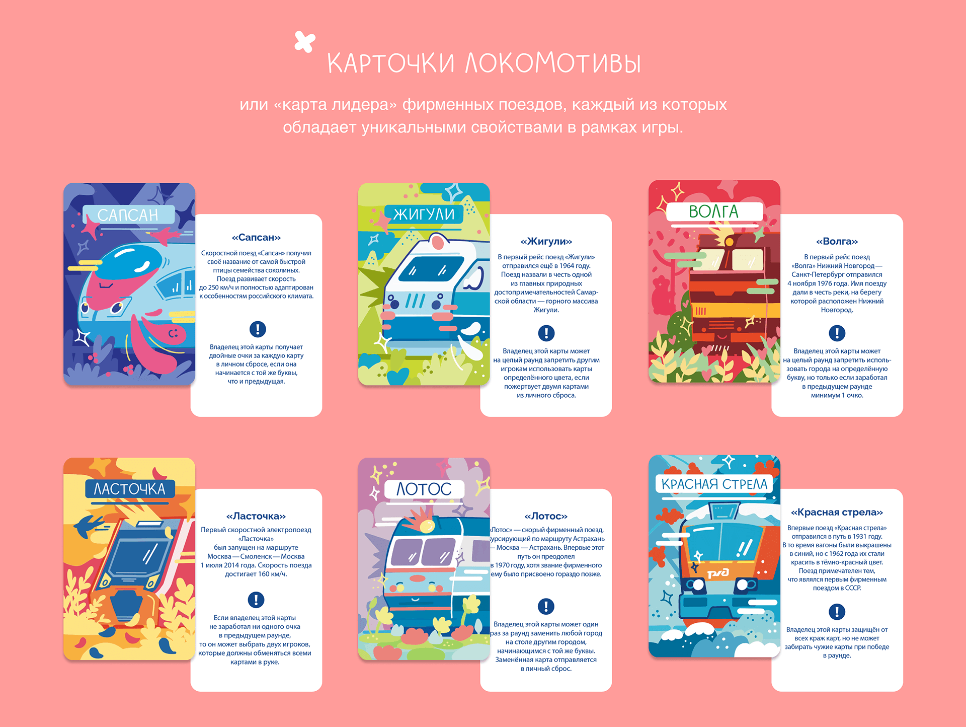 Города и поезда - игра для РЖД — Изображение №4 — Иллюстрация на Dprofile