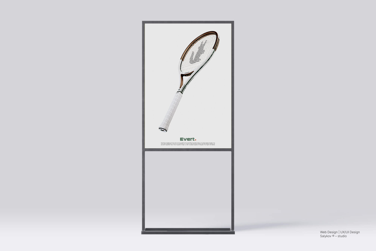 Evert. – Tennis Academy — Изображение №7 — Интерфейсы на Dprofile