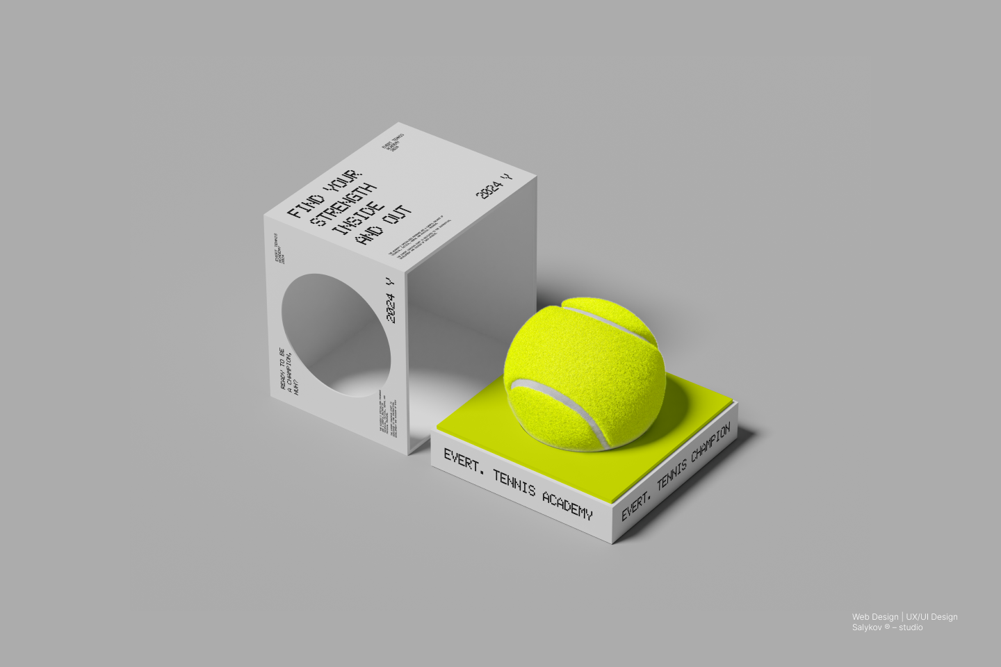 Evert. – Tennis Academy — Изображение №4 — Интерфейсы на Dprofile