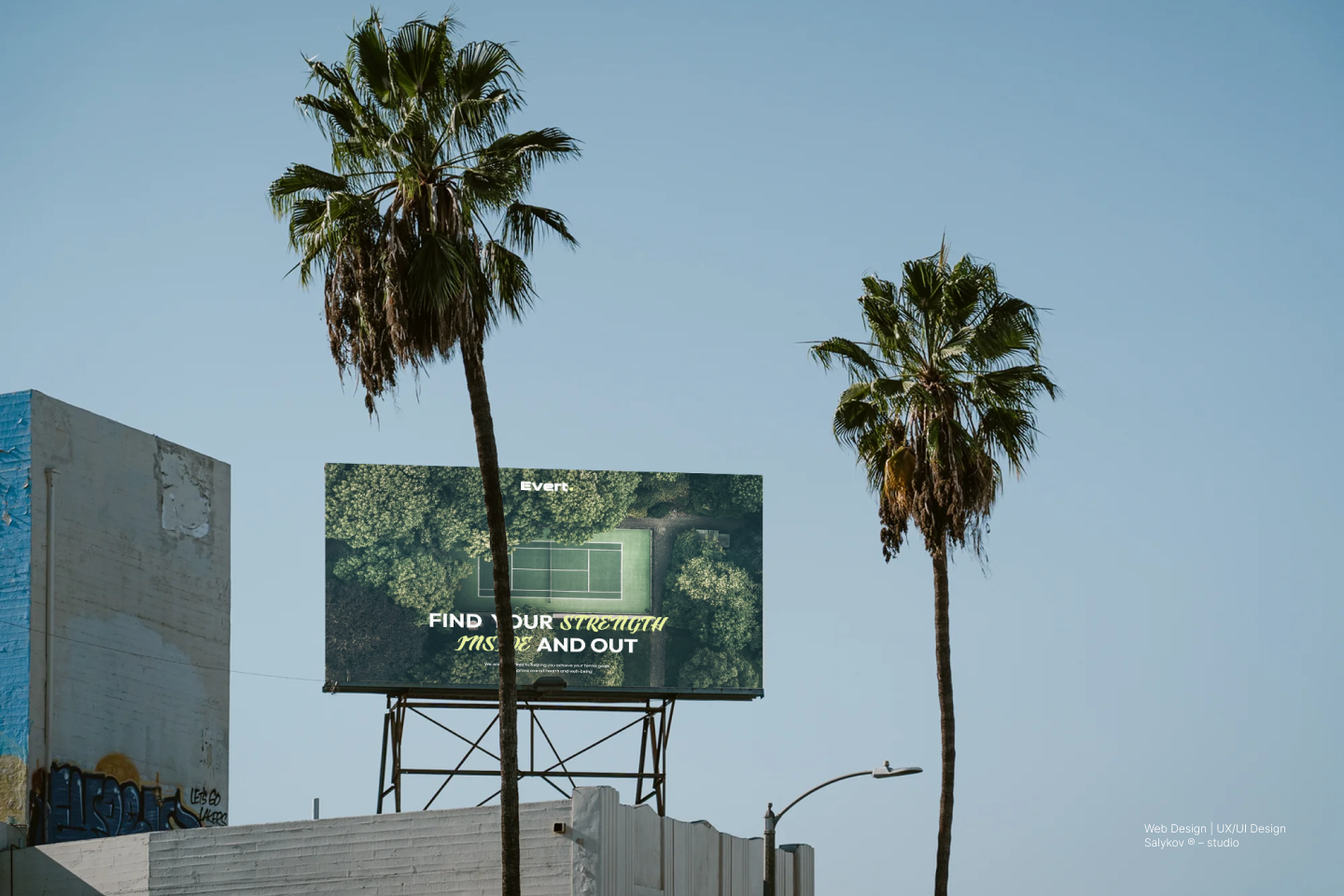 Evert. – Tennis Academy — Изображение №6 — Интерфейсы на Dprofile