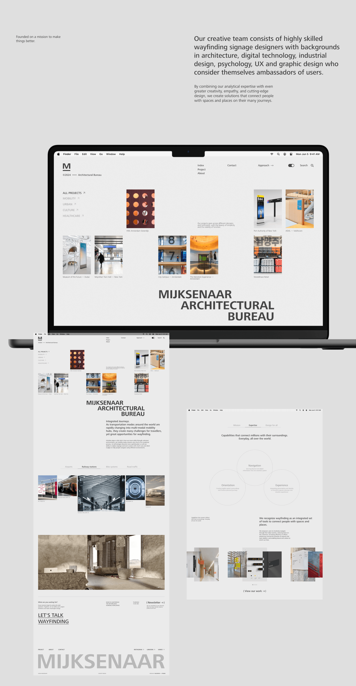 Mijksenaar – Architectural bureau — Изображение №9 — Интерфейсы на Dprofile