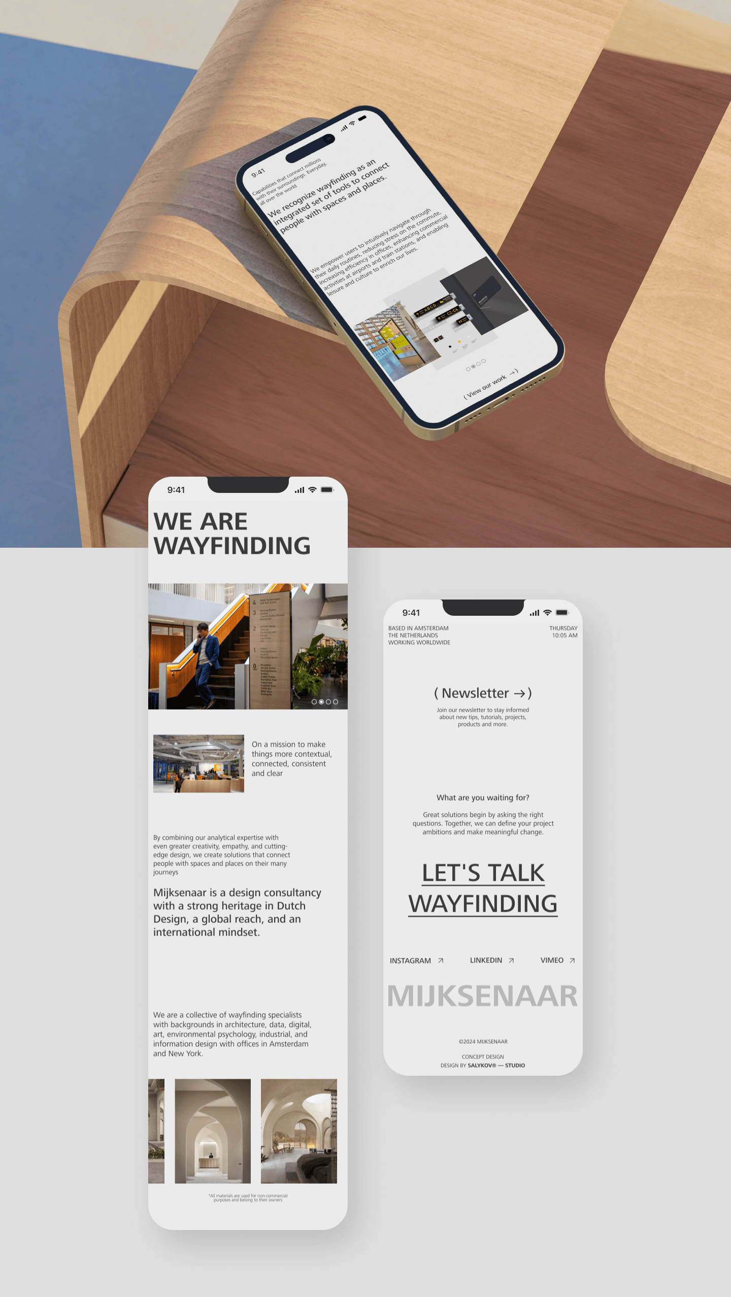 Mijksenaar – Architectural bureau — Изображение №7 — Интерфейсы на Dprofile