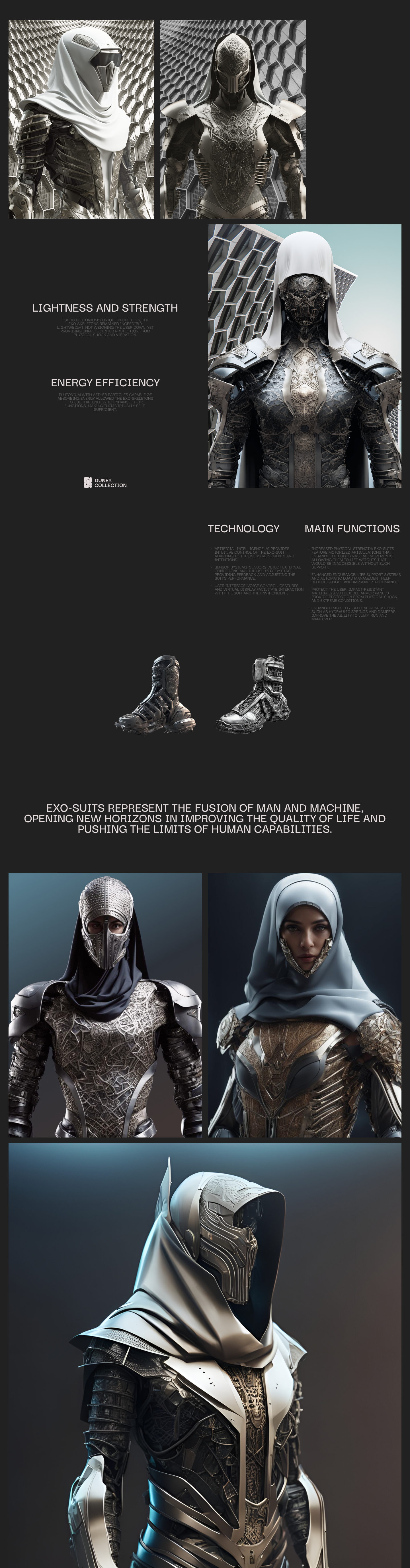 Urban Ethno® - Exosuit Production — Изображение №5 — Интерфейсы на Dprofile