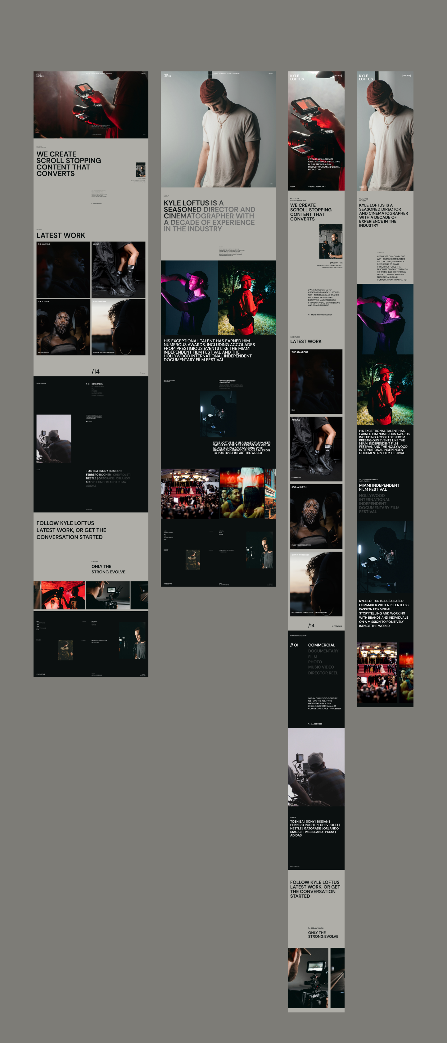 Kyle Loftus - Studio Production — Изображение №5 — Интерфейсы на Dprofile