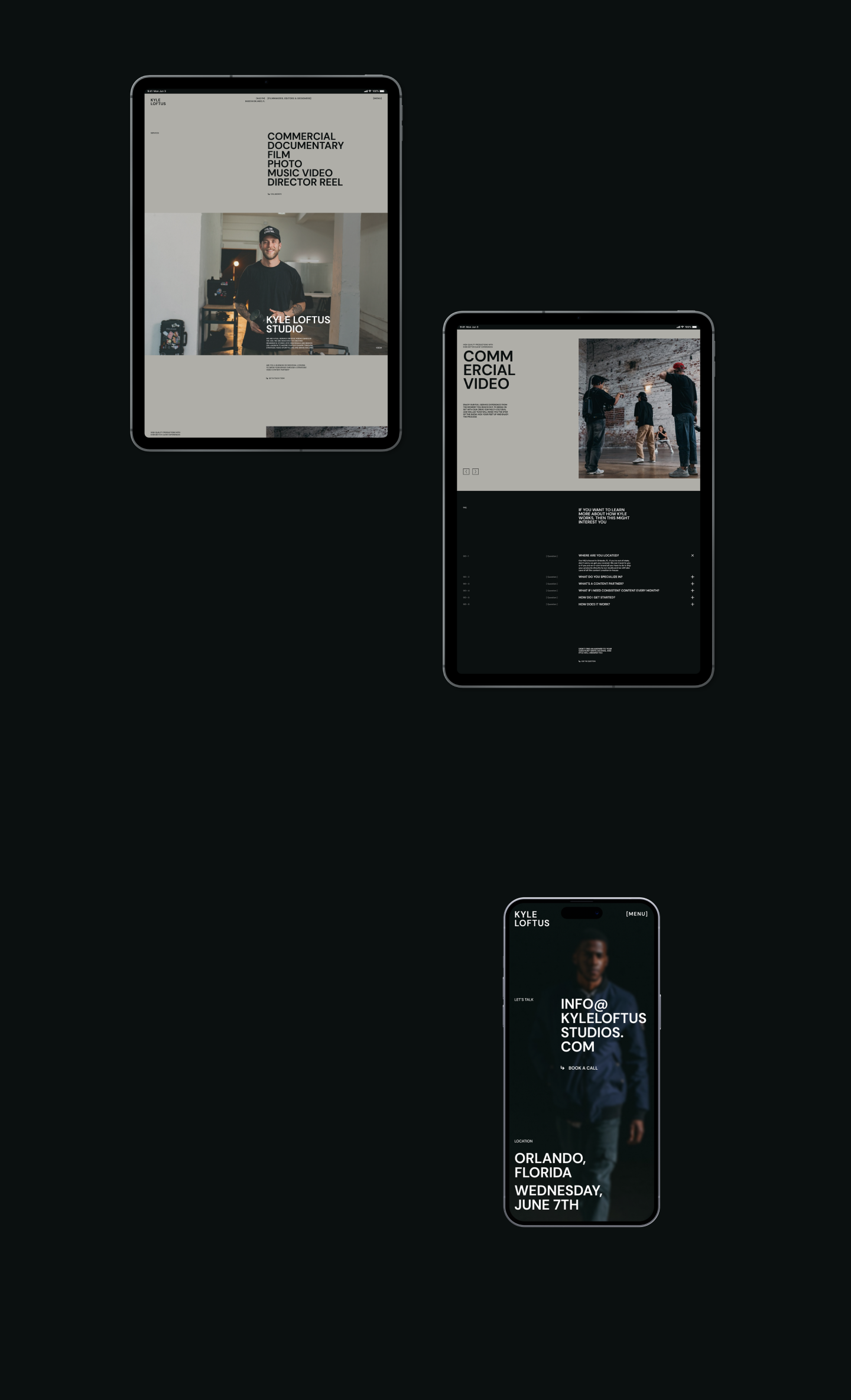 Kyle Loftus - Studio Production — Изображение №10 — Интерфейсы на Dprofile