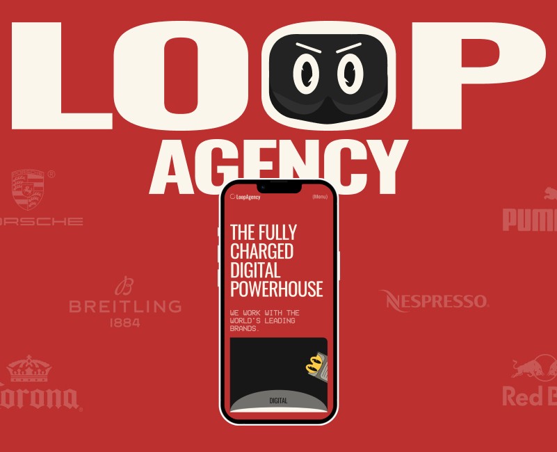 Loop Agency - Редизайн сайта студии — Интерфейсы на Dprofile