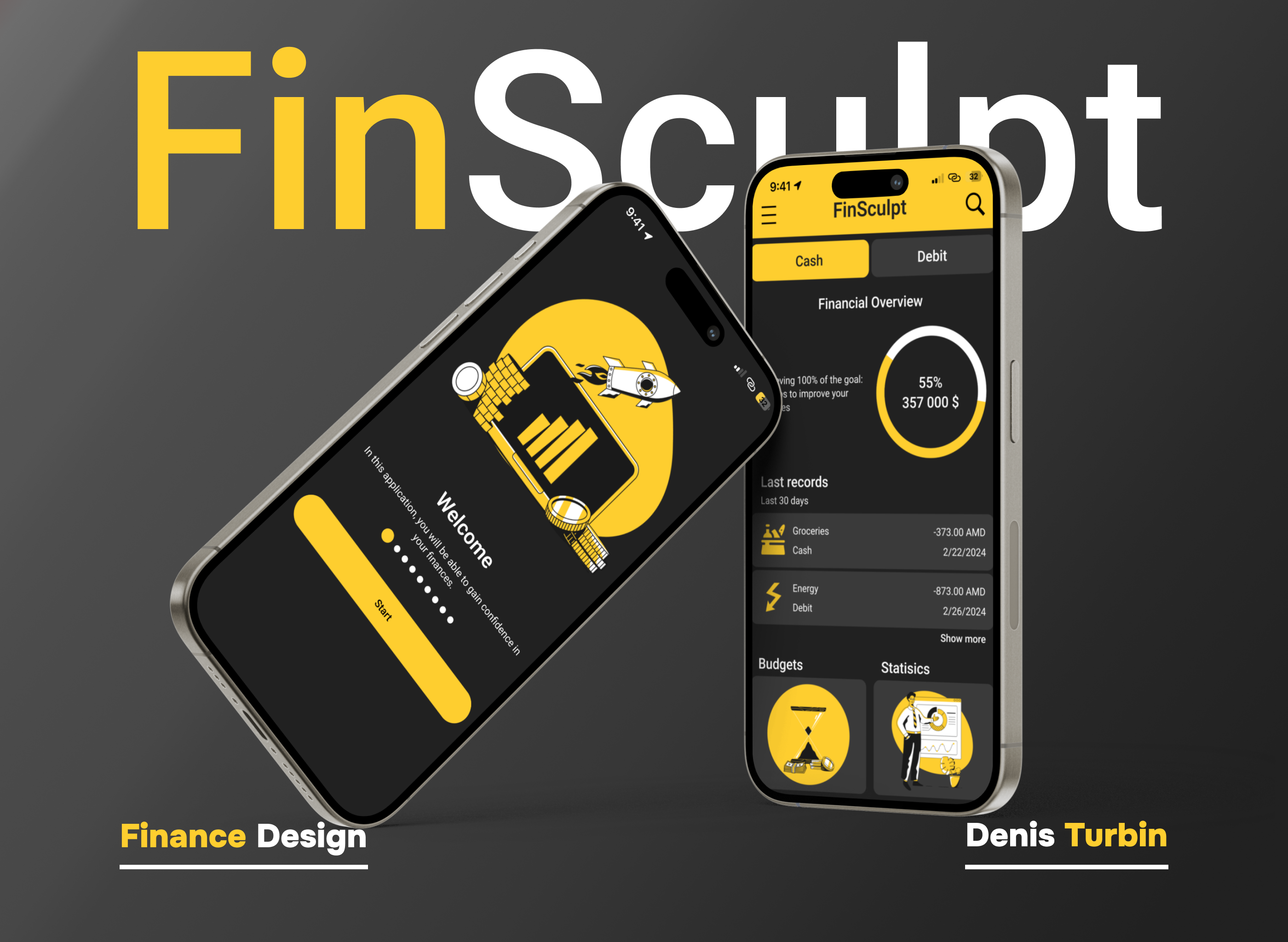 FinSculpt — Finance App | UX/UI | Adaptive Website — Изображение №1 — Интерфейсы на Dprofile