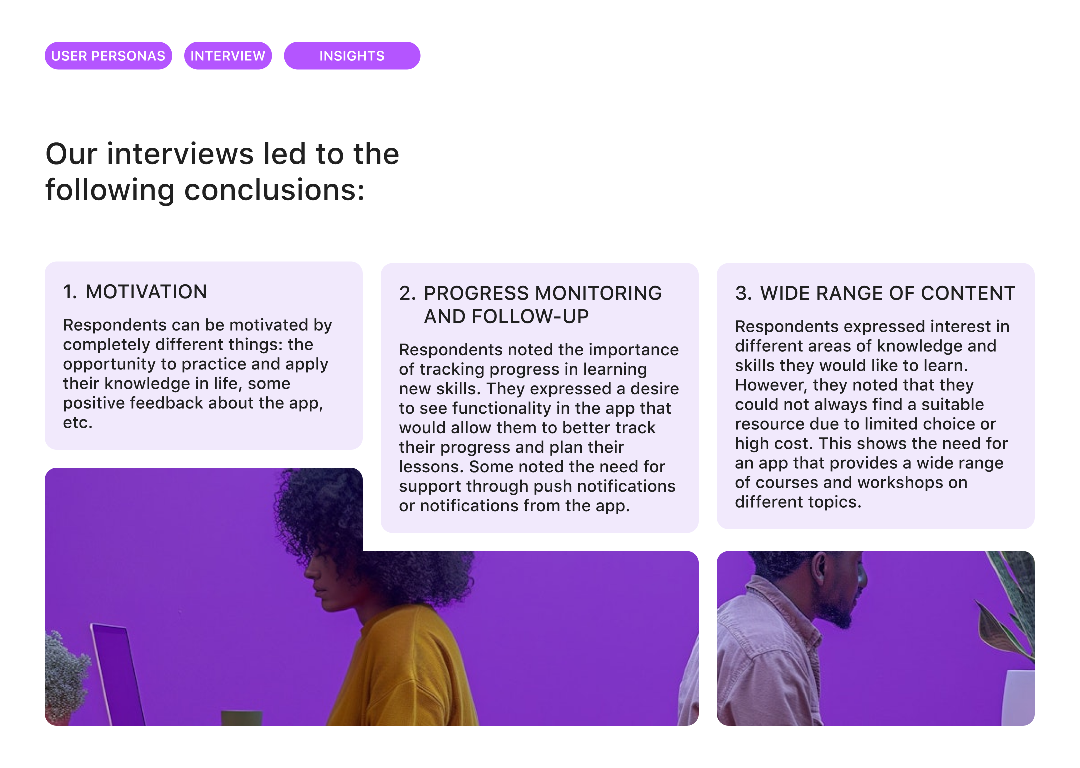 Educational App | UX/UI | Product Design — Изображение №13 — Интерфейсы, Брендинг на Dprofile