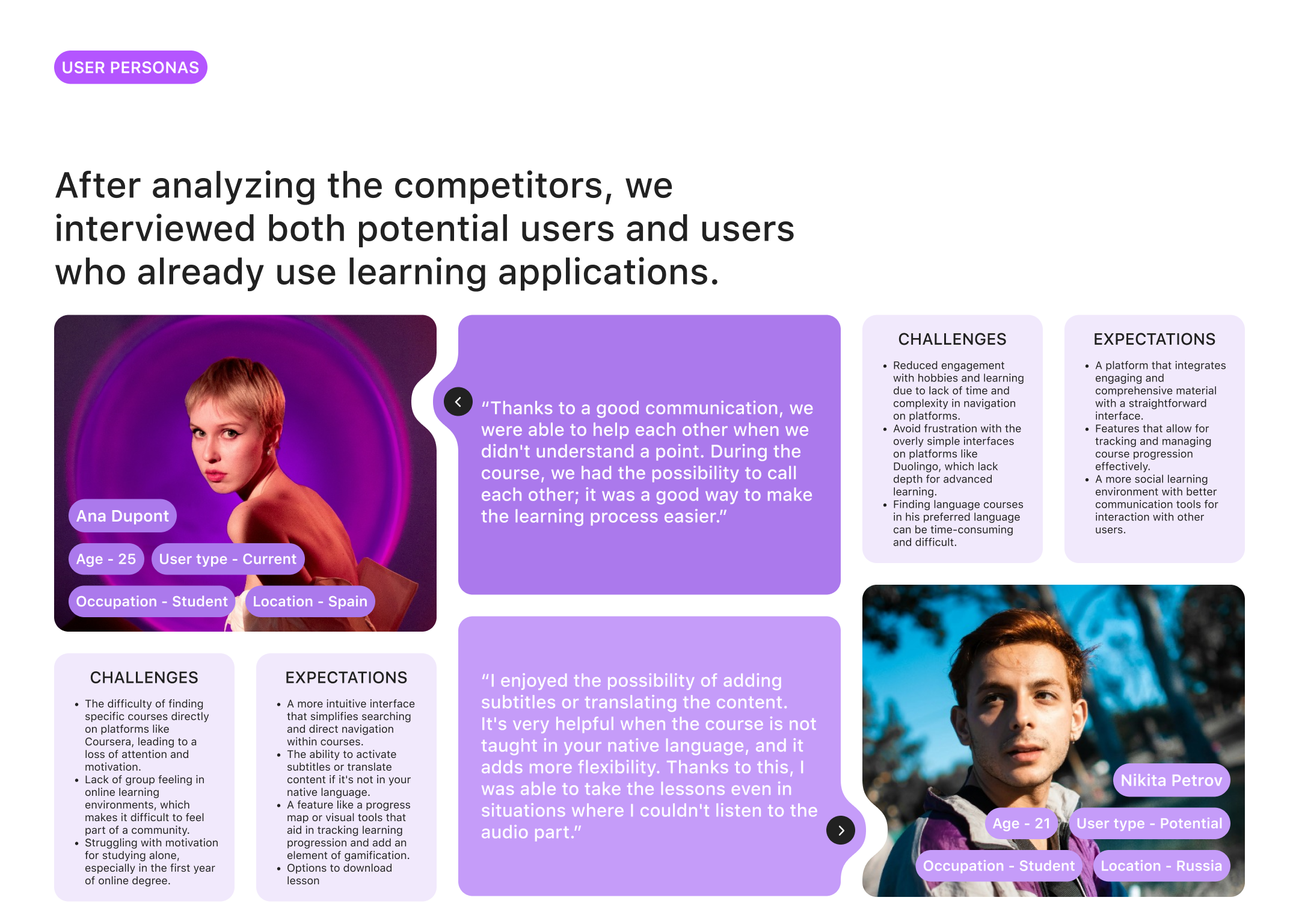 Educational App | UX/UI | Product Design — Изображение №10 — Интерфейсы, Брендинг на Dprofile