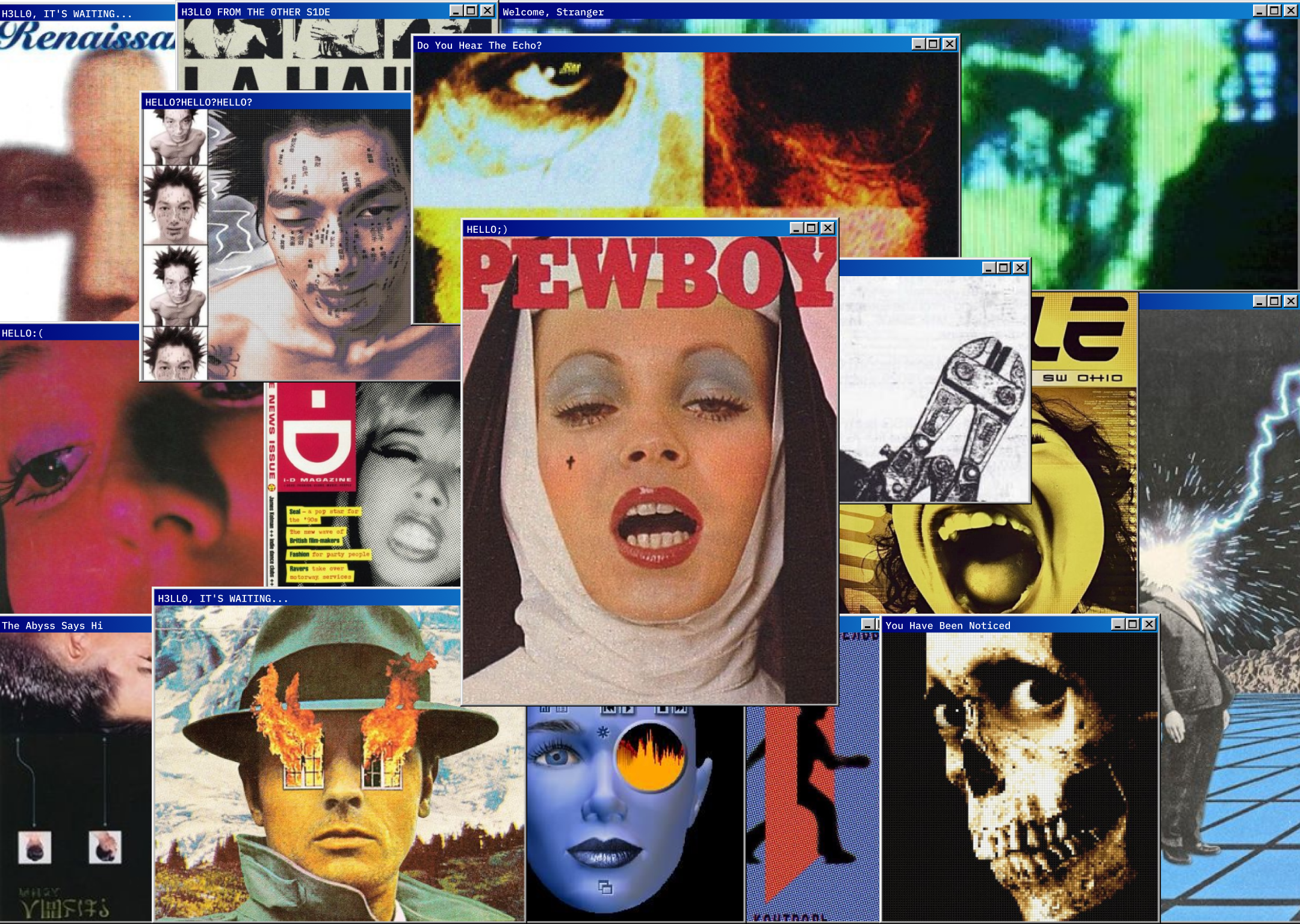 Retr0 Bruta1ism Landing Page — Изображение №1 — Интерфейсы на Dprofile