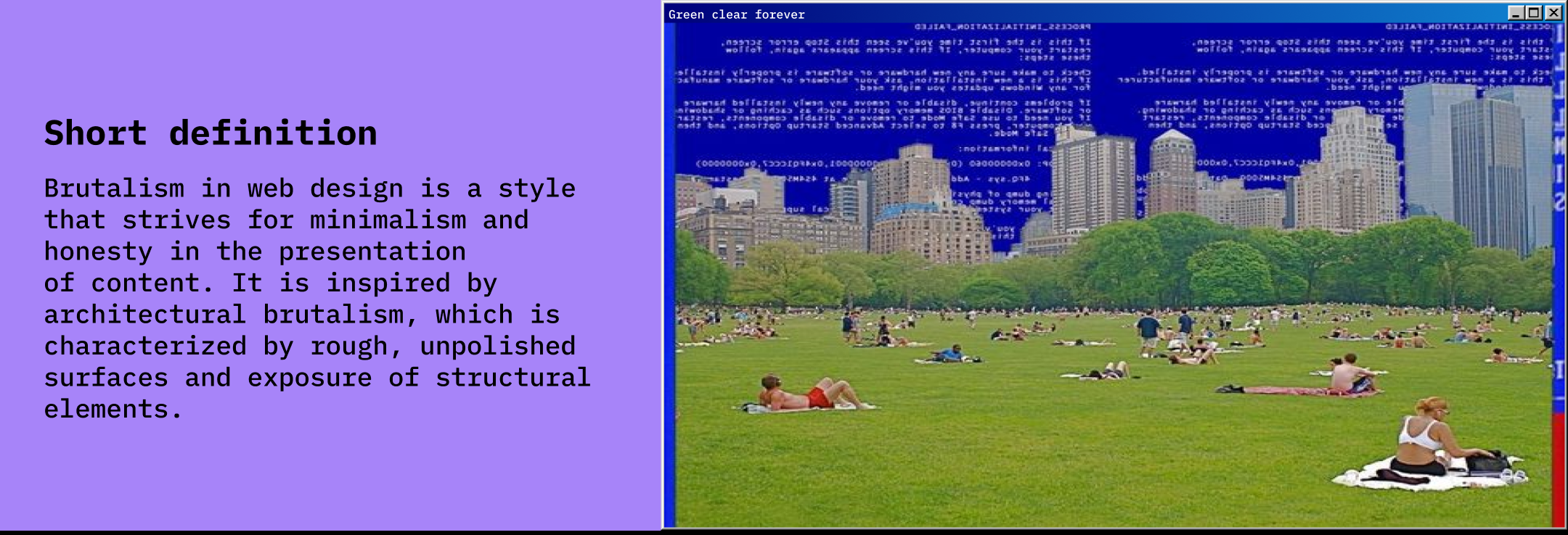 Retr0 Bruta1ism Landing Page — Изображение №15 — Интерфейсы на Dprofile