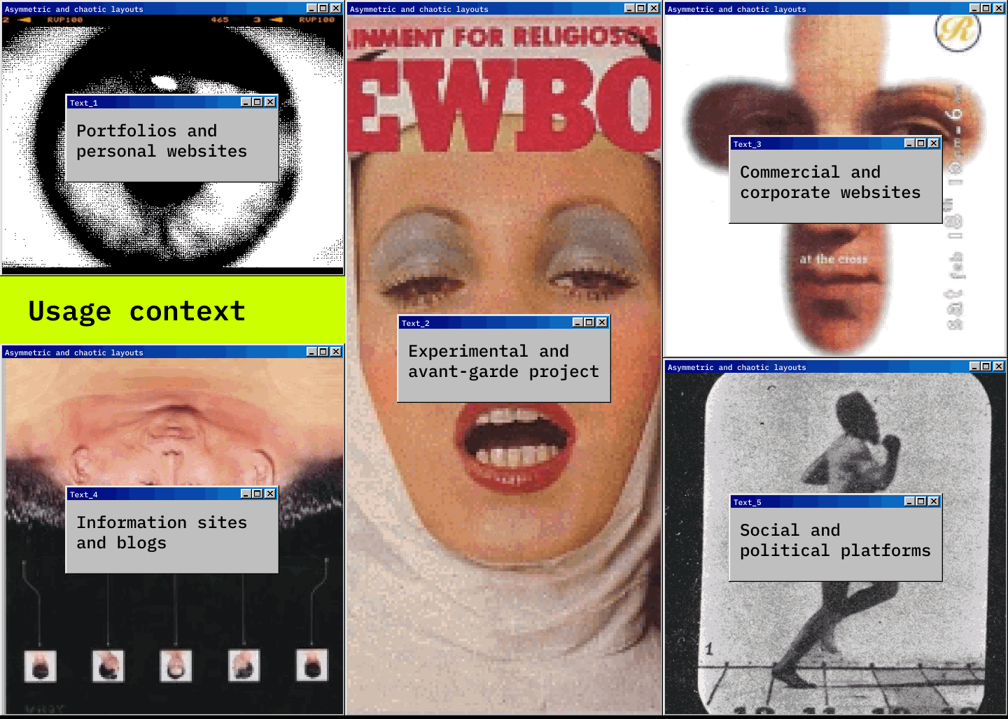 Retr0 Bruta1ism Landing Page — Изображение №17 — Интерфейсы на Dprofile