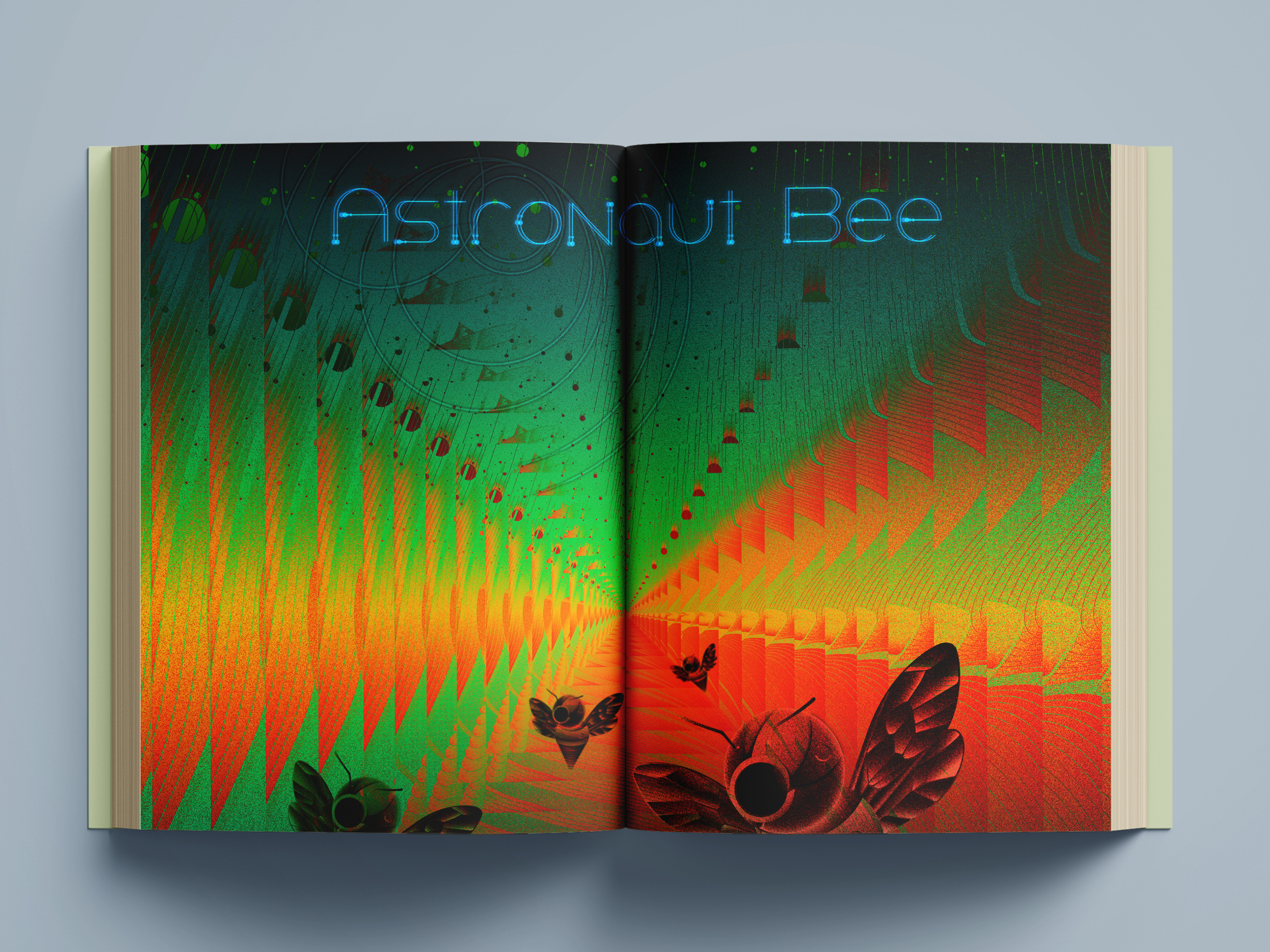 BEE ASTRONAUT | Book illustration — Изображение №7 — Брендинг, Иллюстрация на Dprofile