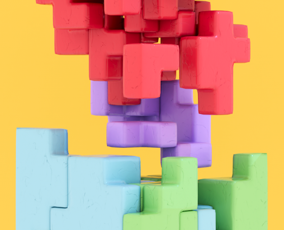 TetrisCube — 3D, Анимация на Dprofile