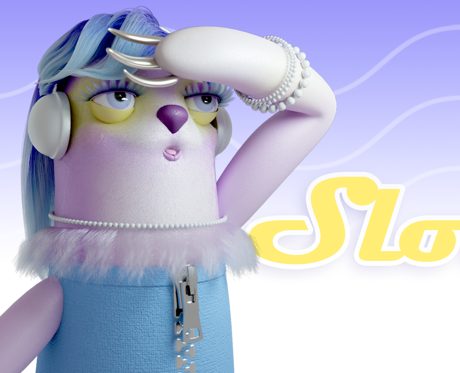 LO-FI SLOTH — 3D, Анимация на Dprofile