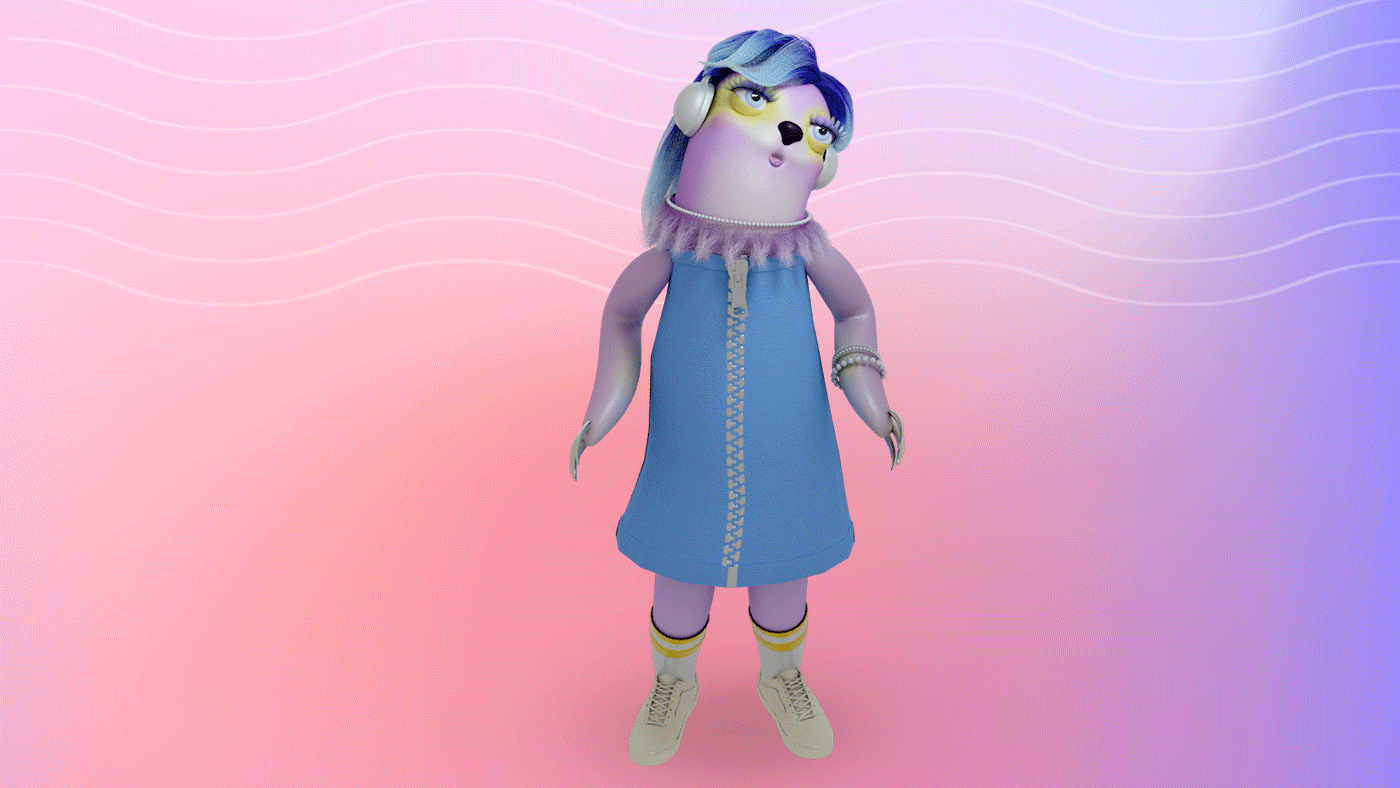 LO-FI SLOTH — Изображение №2 — 3D, Анимация на Dprofile