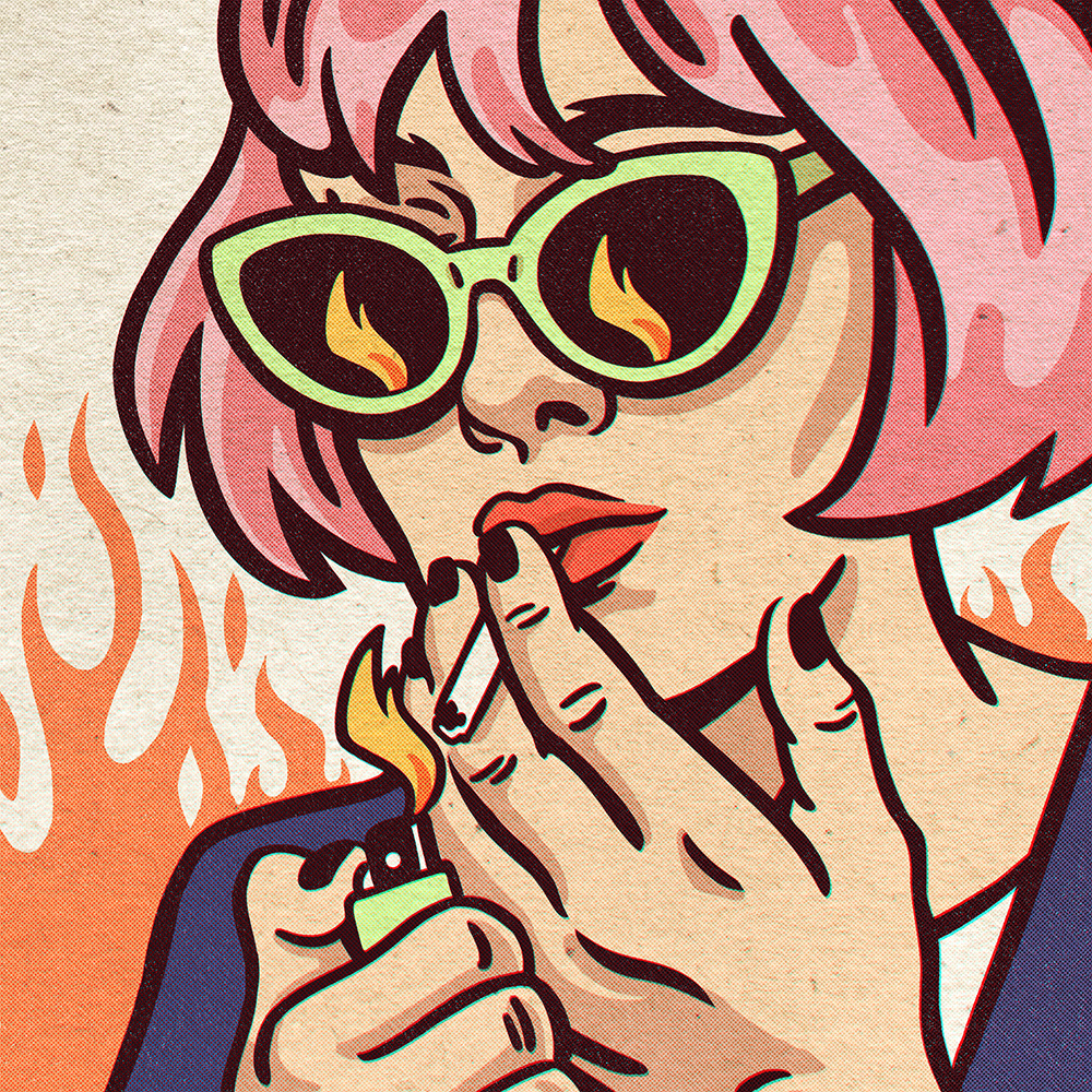 Girls illustrations — Изображение №2 — Иллюстрация, Графика на Dprofile