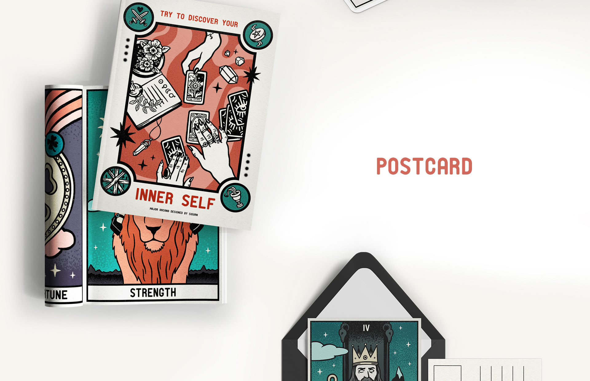 Tarot Deck "Inner Self" — Изображение №14 — Иллюстрация, Графика на Dprofile