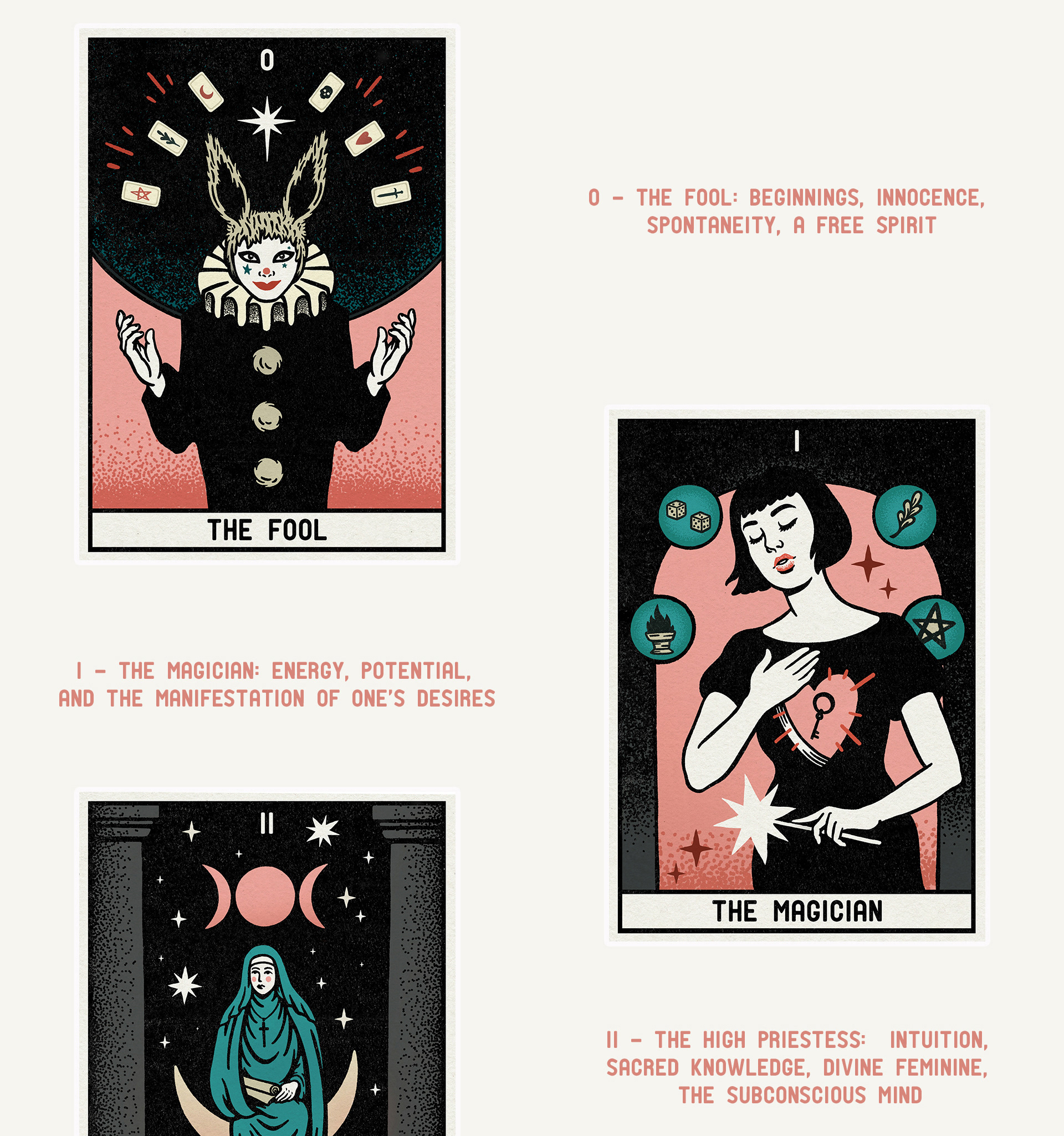 Tarot Deck "Inner Self" — Изображение №3 — Иллюстрация, Графика на Dprofile