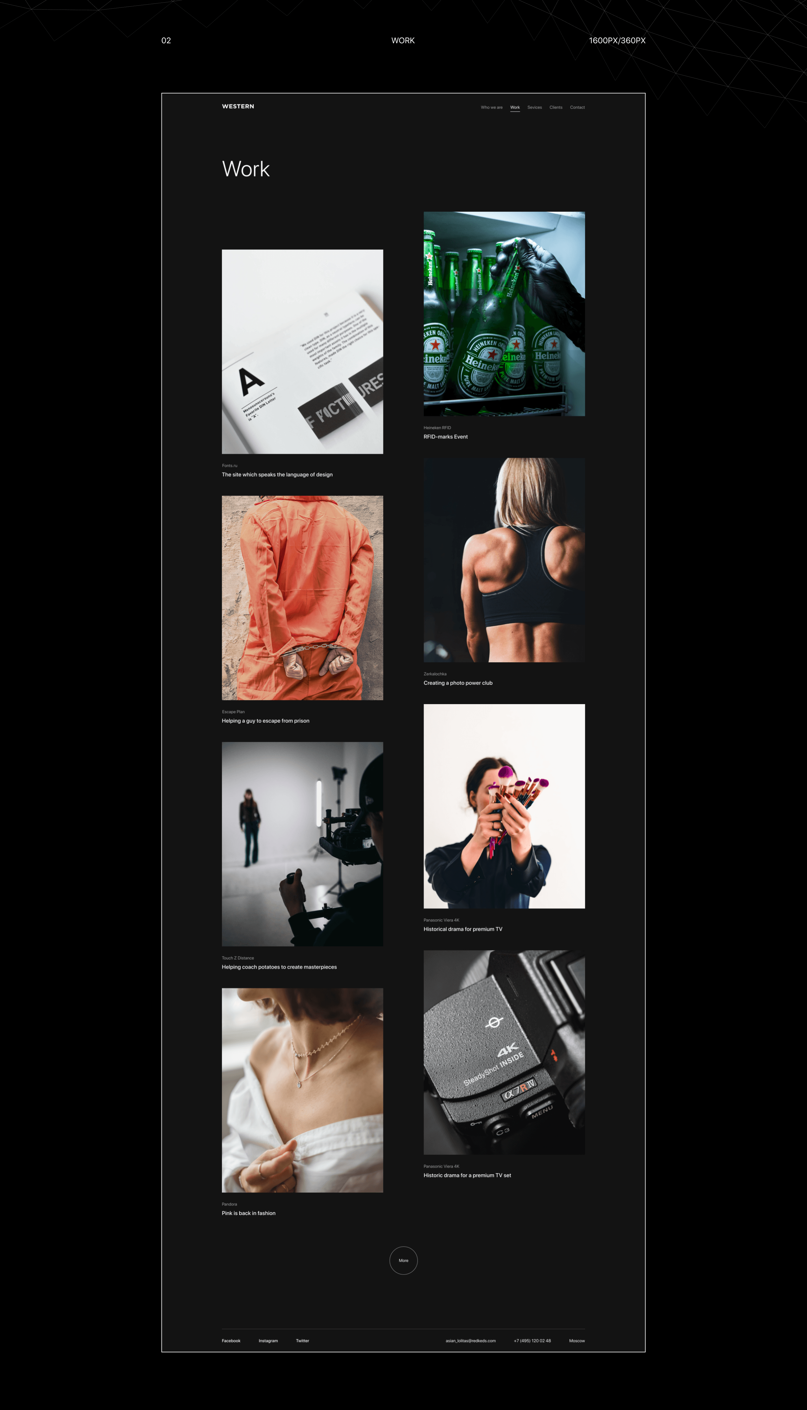 WESTERN/редизайн корпоративного веб сайта E-commerce — Изображение №4 — Интерфейсы, Брендинг на Dprofile