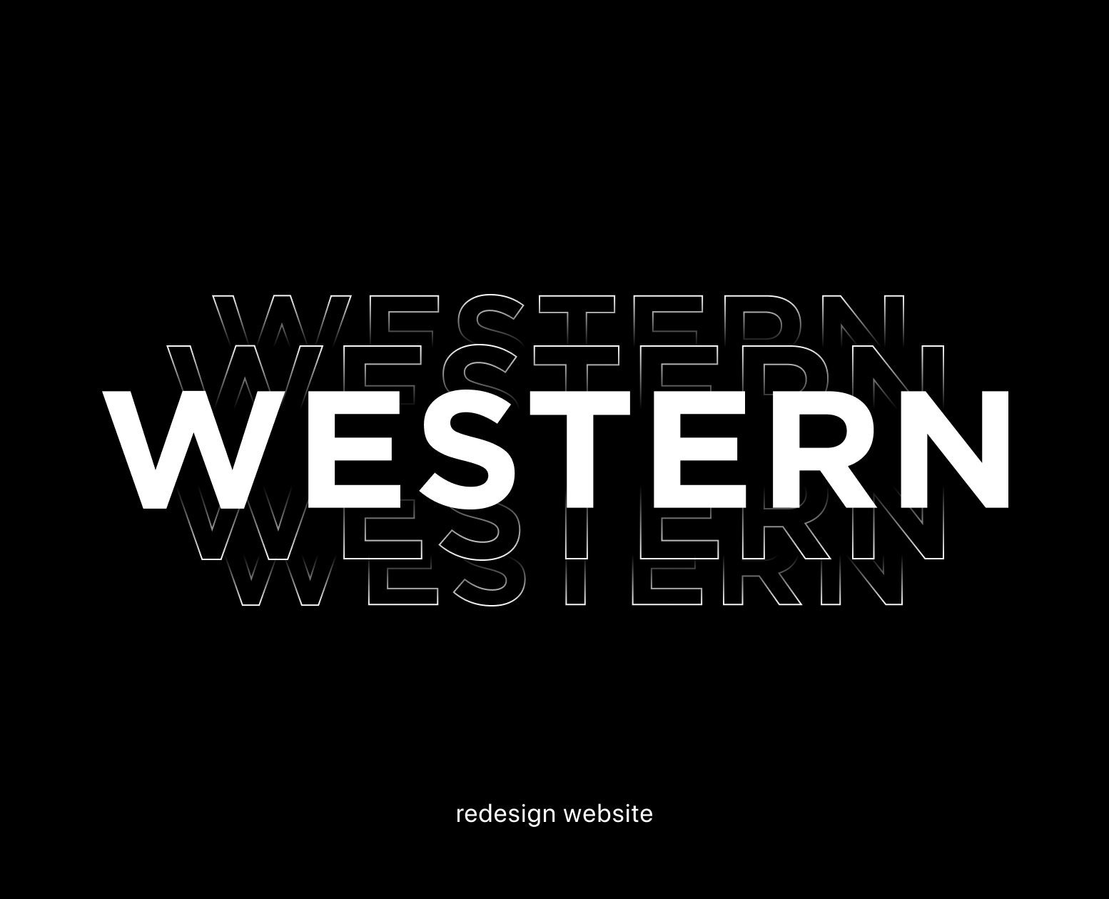 WESTERN/редизайн корпоративного веб сайта E-commerce — Интерфейсы, Брендинг на Dprofile