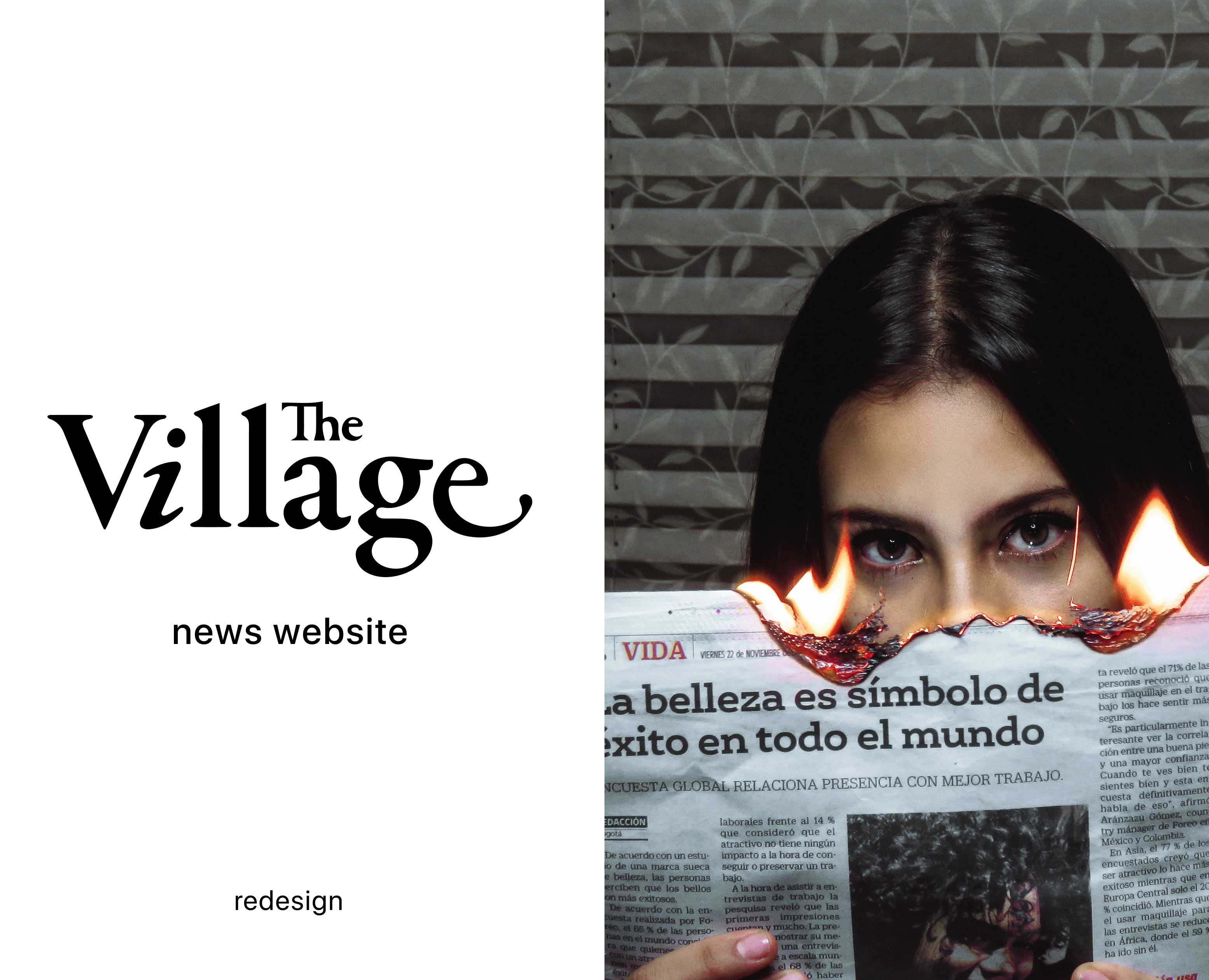 The Village / E-commerce редизайн концепт — Интерфейсы, Брендинг на Dprofile