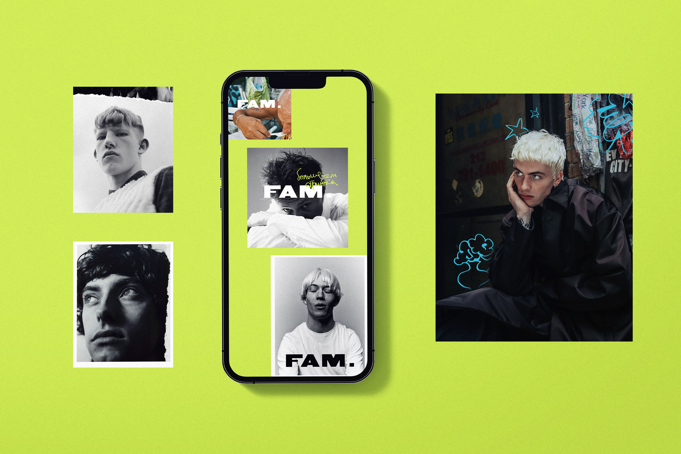 fam. ребрендинг барбершопа — Изображение №2 — Брендинг на Dprofile