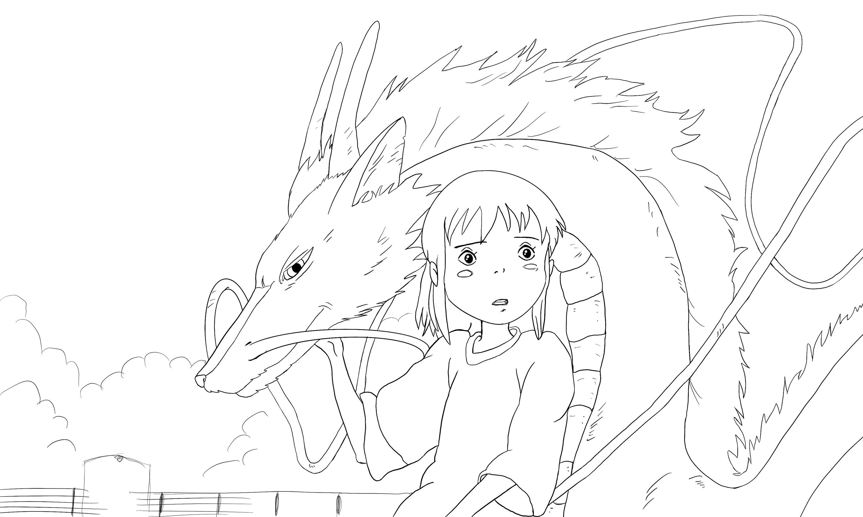Studio Ghibli Fanart — Изображение №7 — Иллюстрация на Dprofile