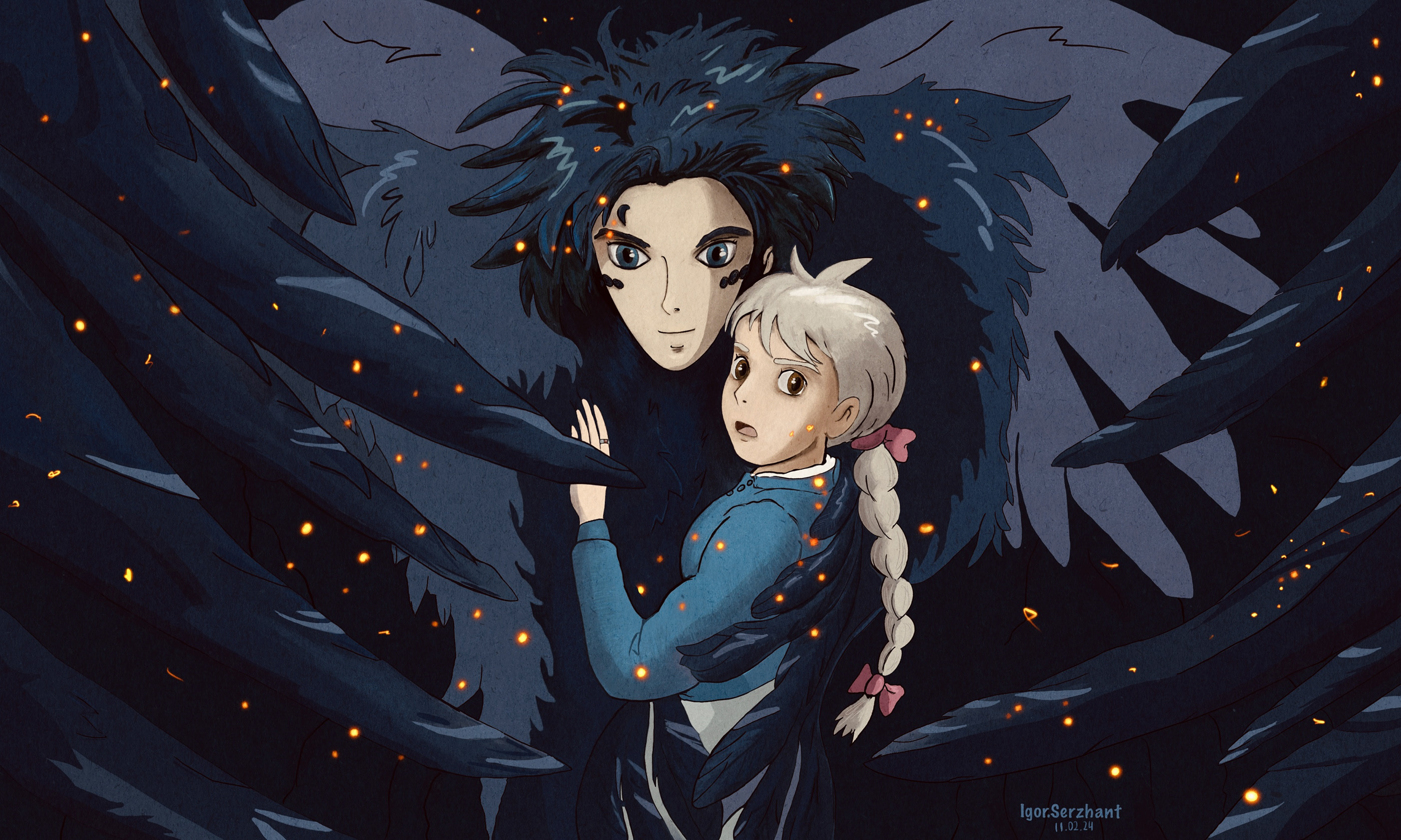 Studio Ghibli Fanart — Изображение №2 — Иллюстрация на Dprofile