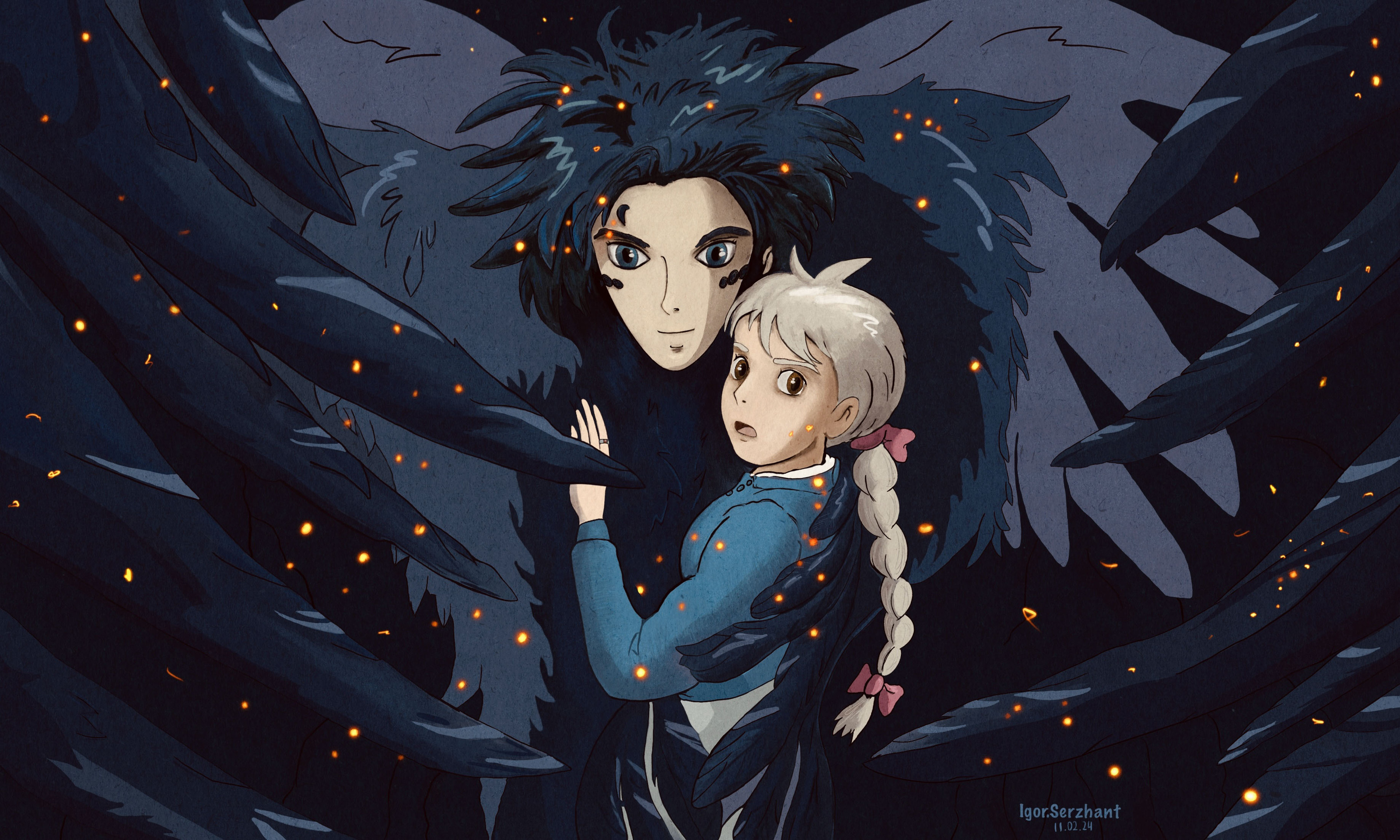 Studio Ghibli Fanart — Изображение №5 — Иллюстрация на Dprofile