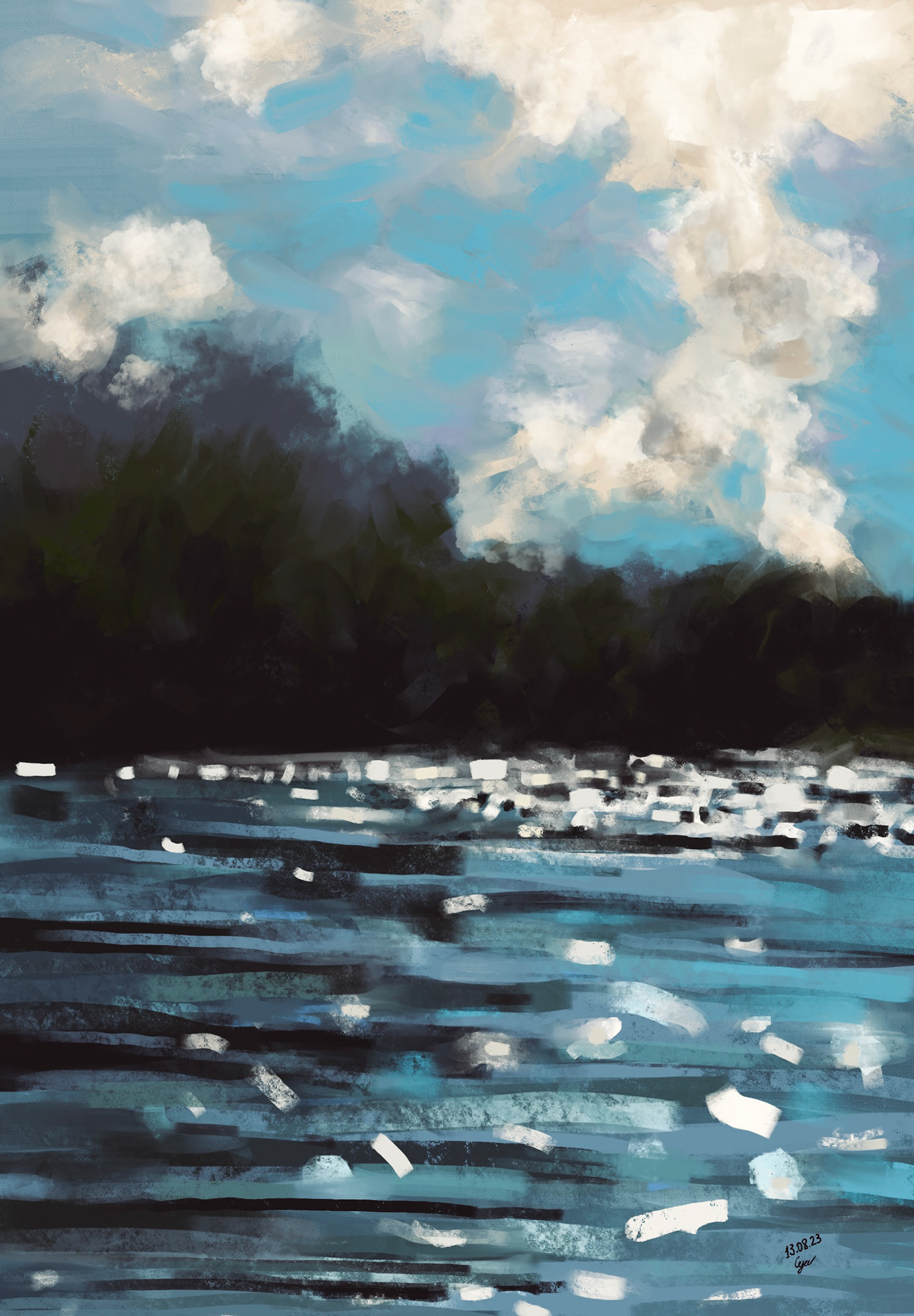 Art on the theme of sea and ocean — Изображение №4 — Иллюстрация на Dprofile