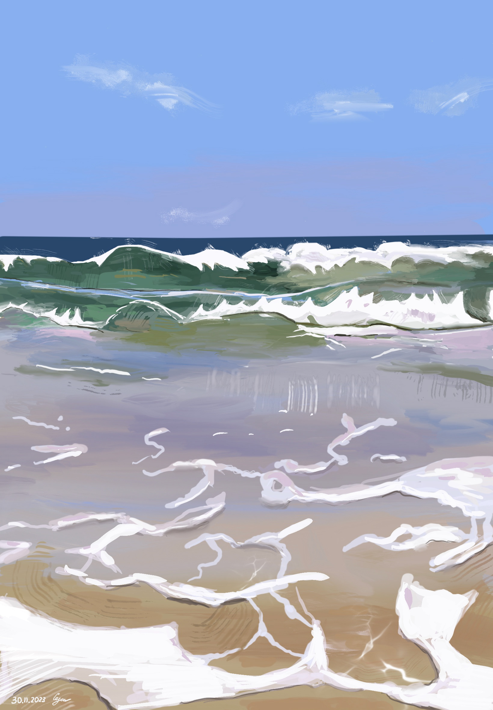 Art on the theme of sea and ocean — Изображение №7 — Иллюстрация на Dprofile