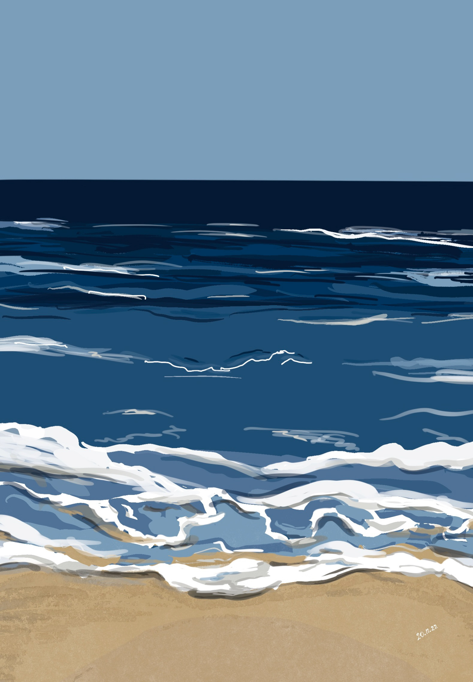 Art on the theme of sea and ocean — Изображение №6 — Иллюстрация на Dprofile