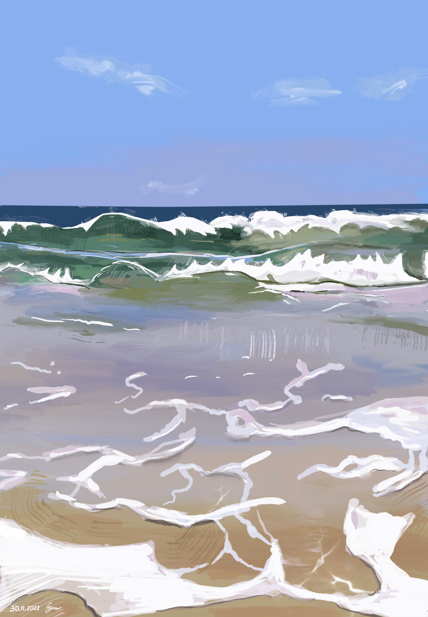 Art on the theme of sea and ocean — Изображение №3 — Иллюстрация на Dprofile