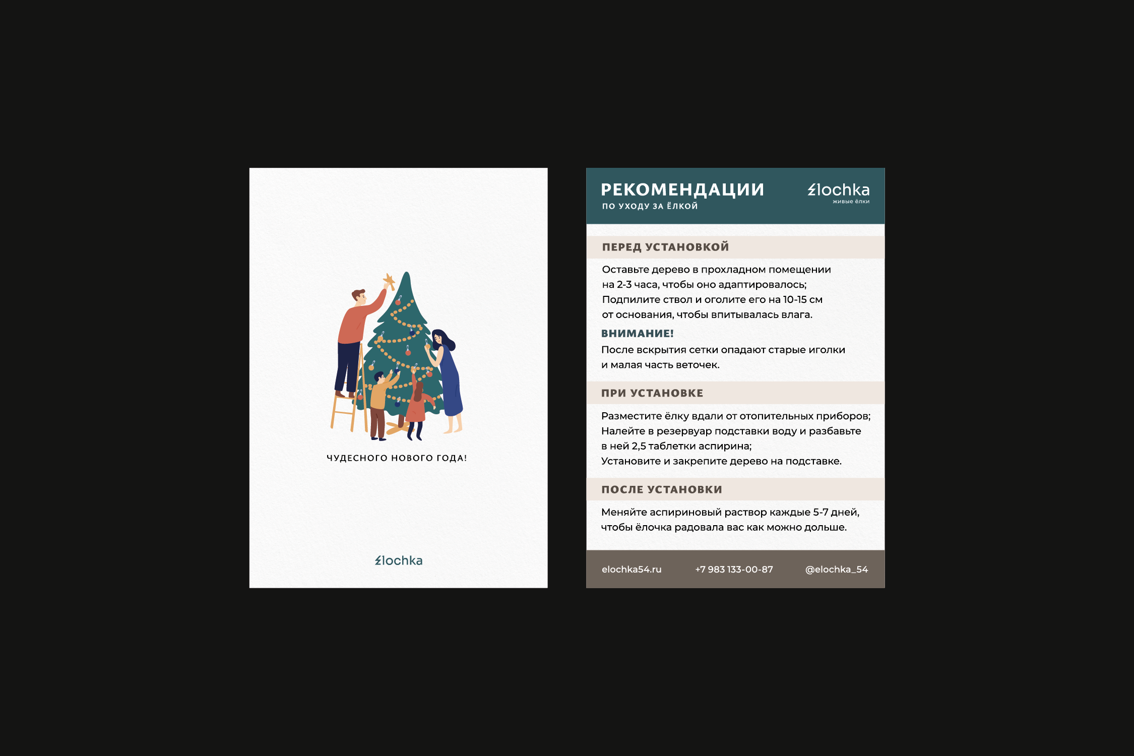 Фирменный стиль / Elochka — Изображение №5 — Брендинг на Dprofile