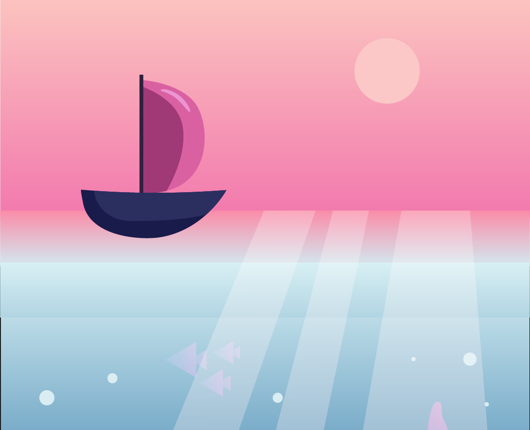 Undersea world — Иллюстрация, Анимация на Dprofile